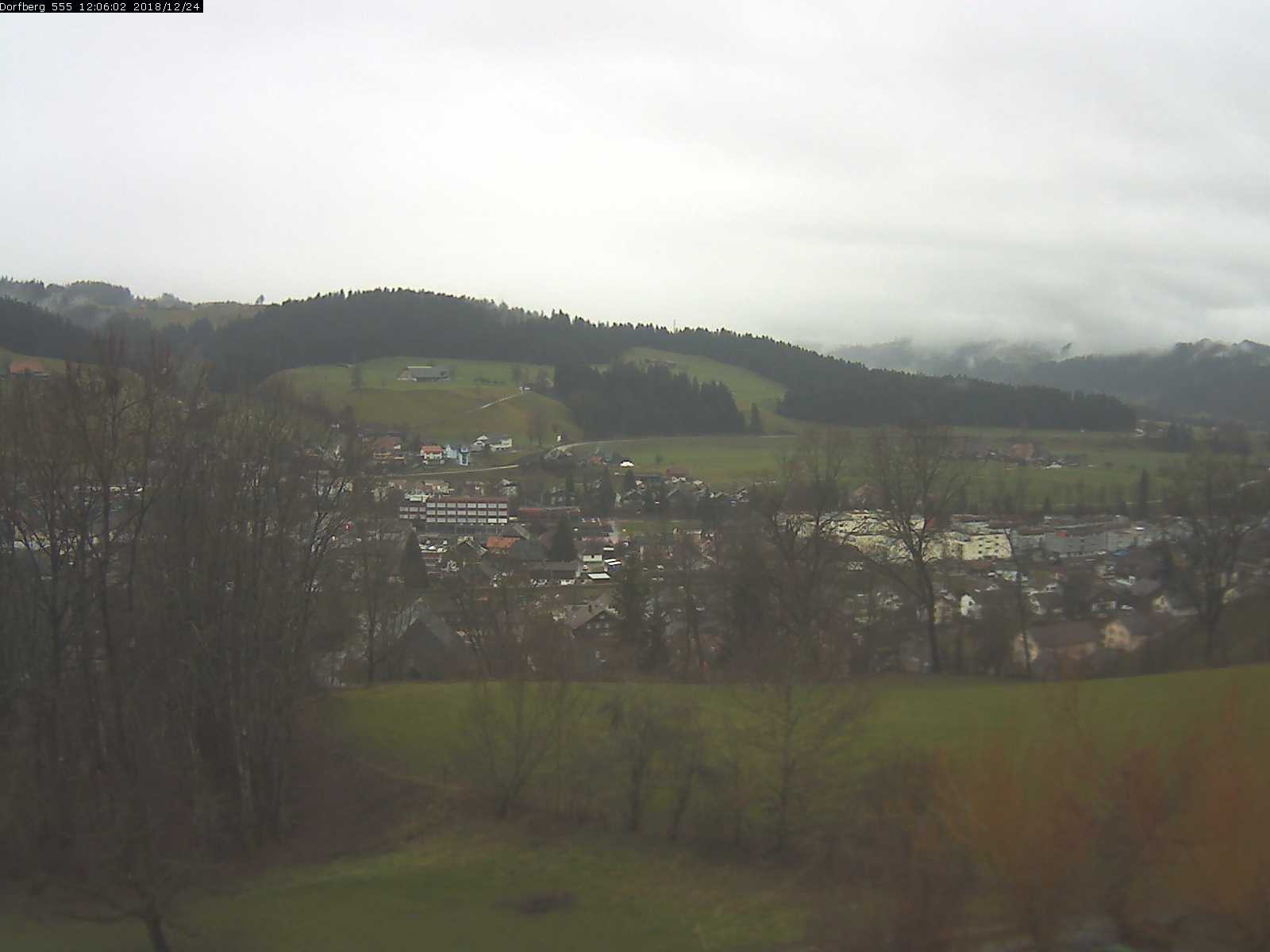 Webcam-Bild: Aussicht vom Dorfberg in Langnau 20181224-120601