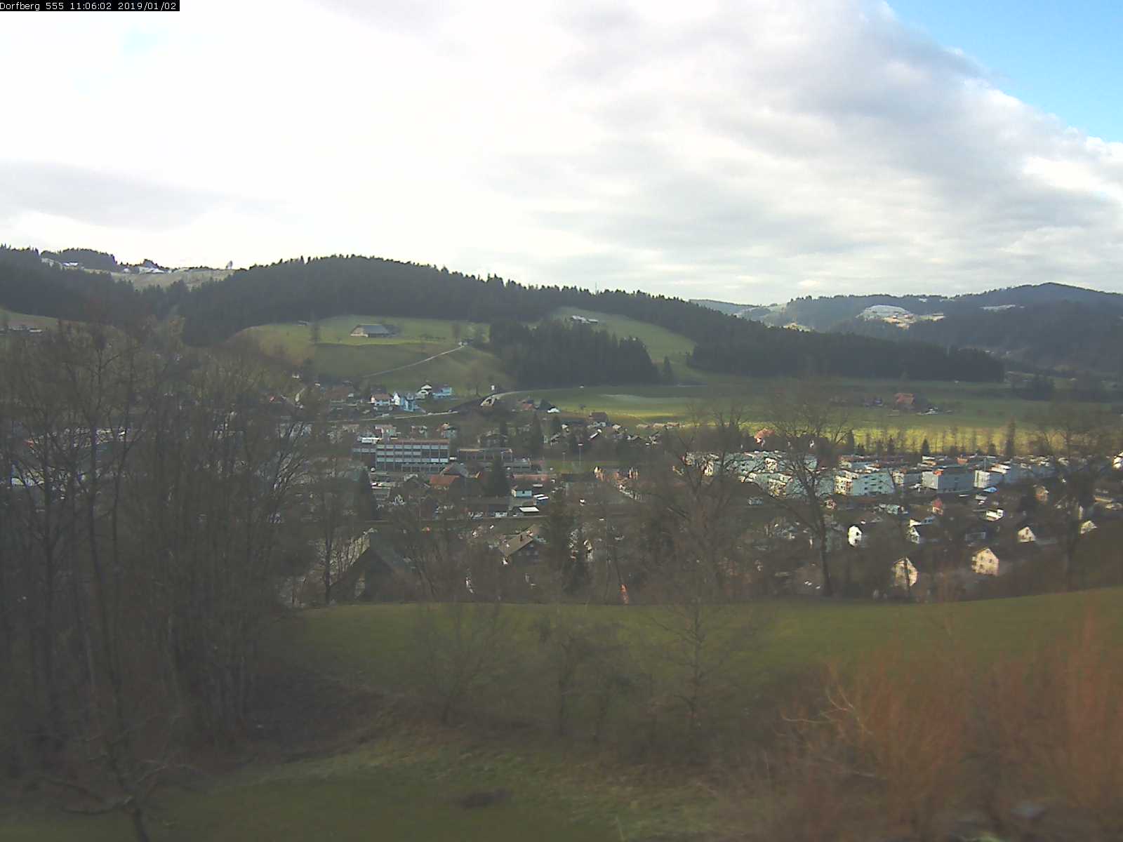 Webcam-Bild: Aussicht vom Dorfberg in Langnau 20190102-110601