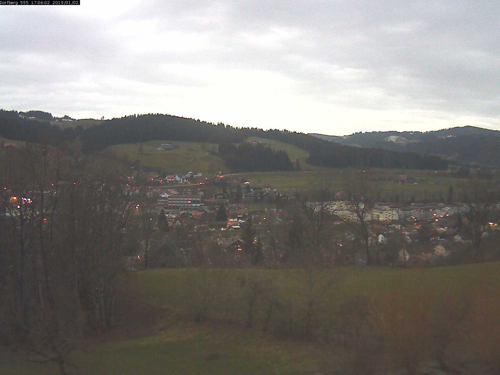 Webcam-Bild: Aussicht vom Dorfberg in Langnau 20190102-170601