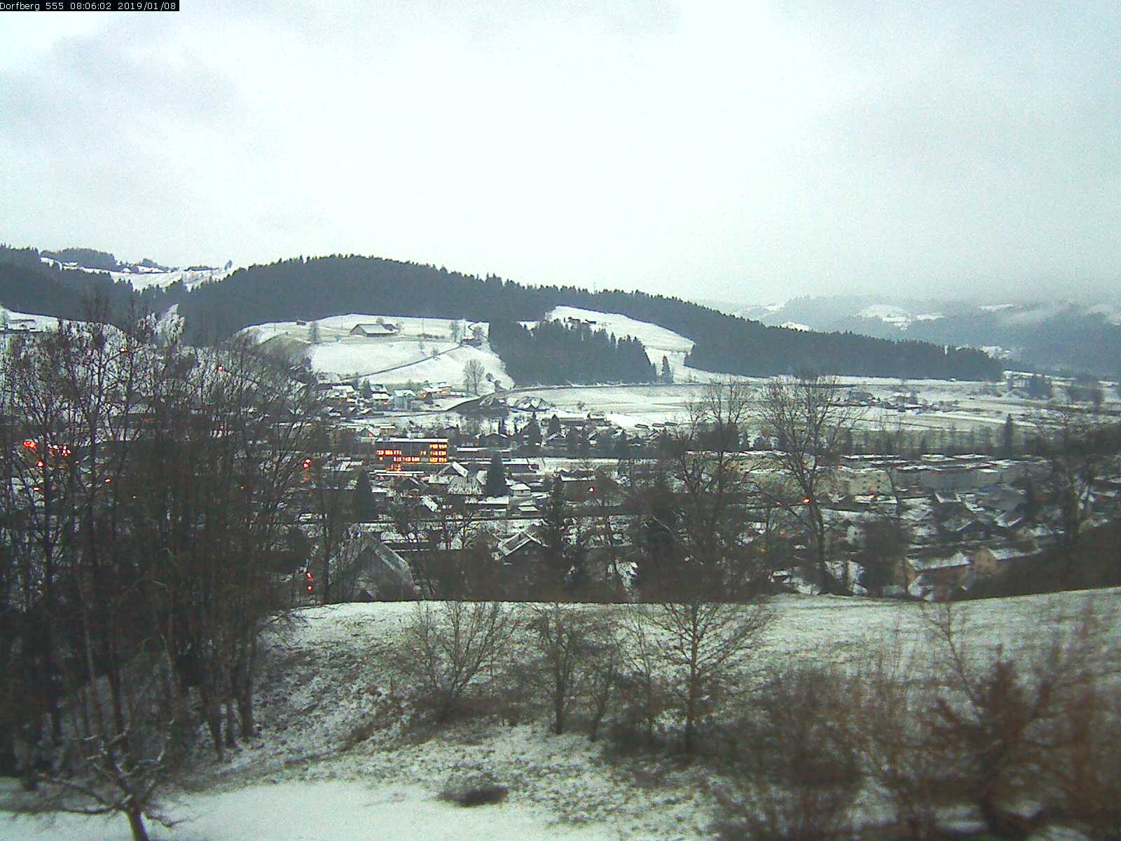 Webcam-Bild: Aussicht vom Dorfberg in Langnau 20190108-080601