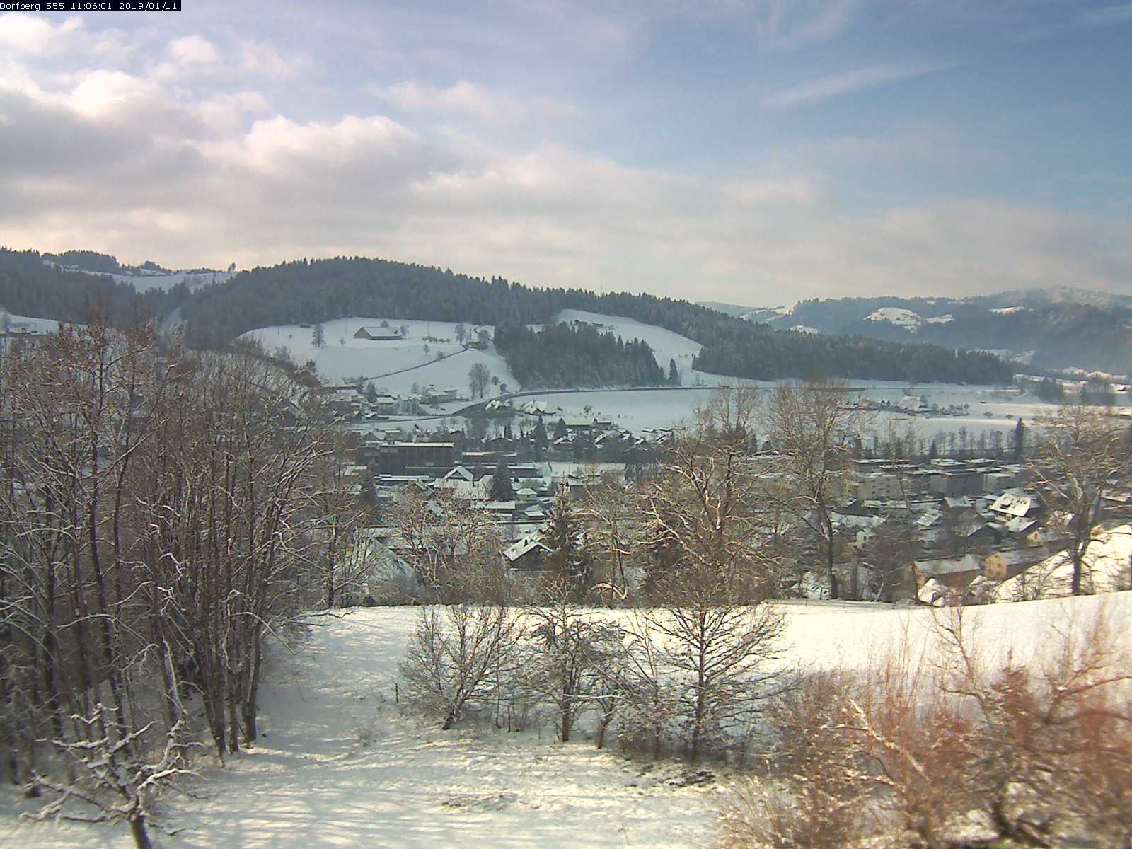 Webcam-Bild: Aussicht vom Dorfberg in Langnau 20190111-110601