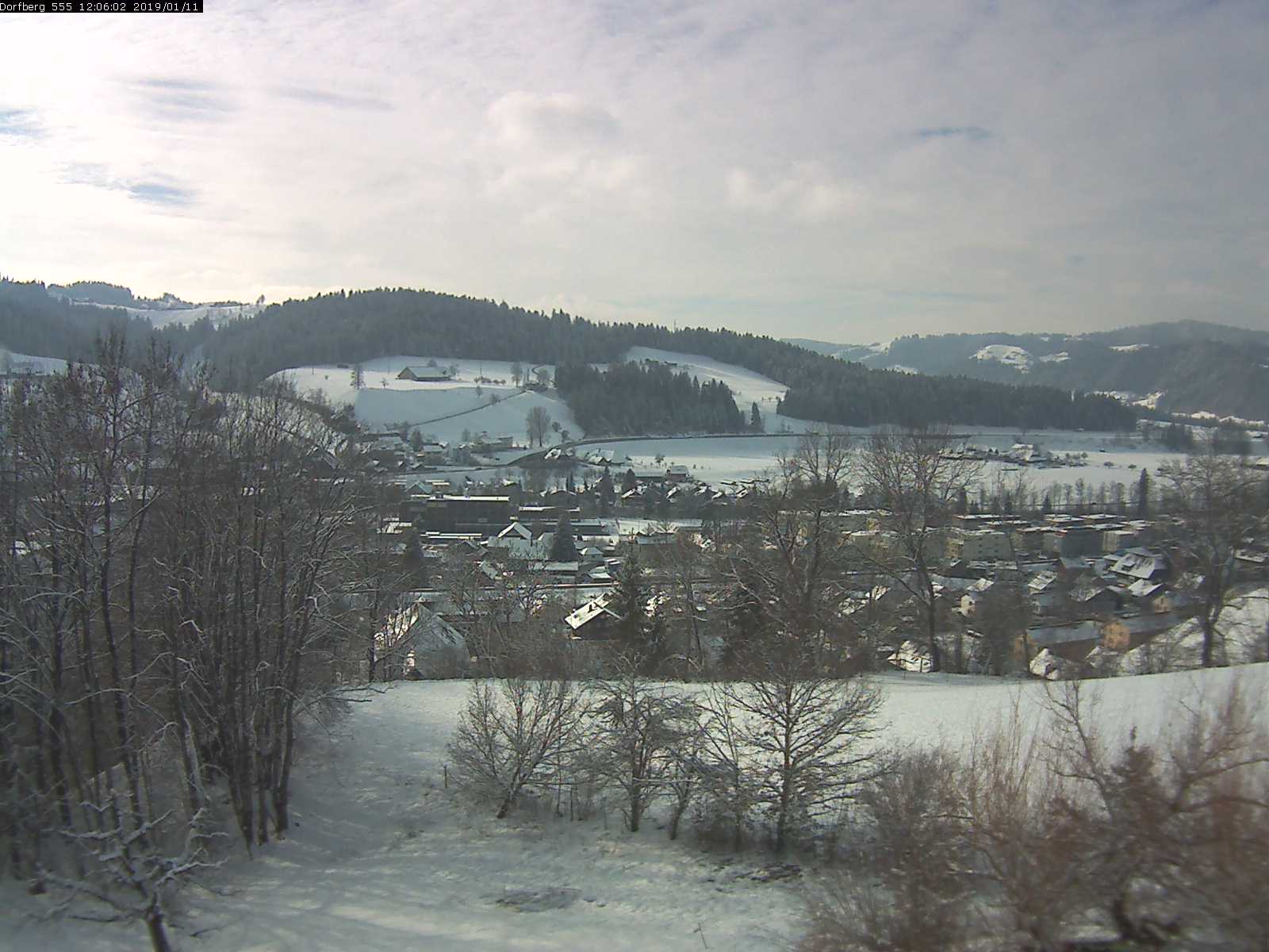 Webcam-Bild: Aussicht vom Dorfberg in Langnau 20190111-120601