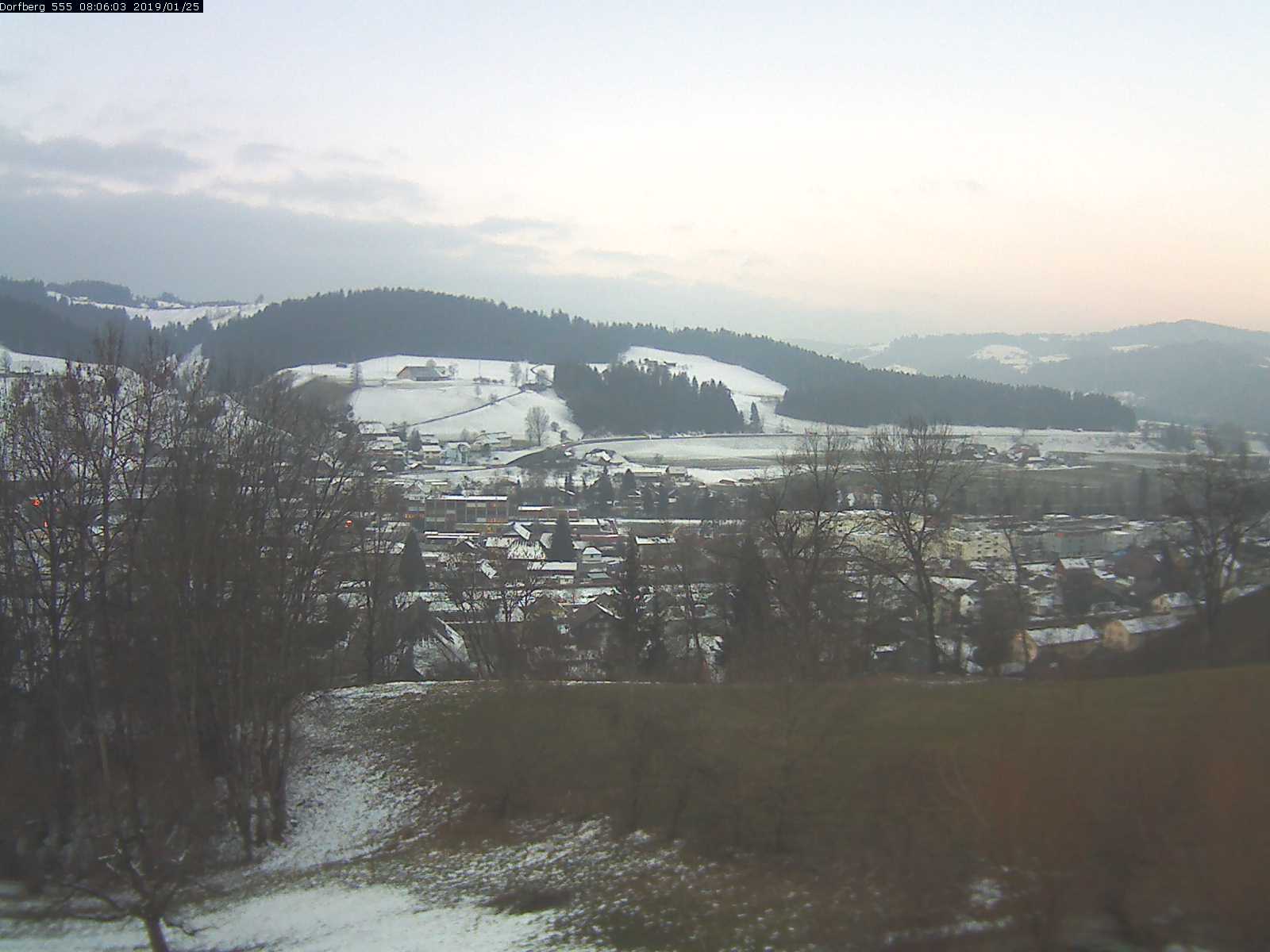 Webcam-Bild: Aussicht vom Dorfberg in Langnau 20190125-080601