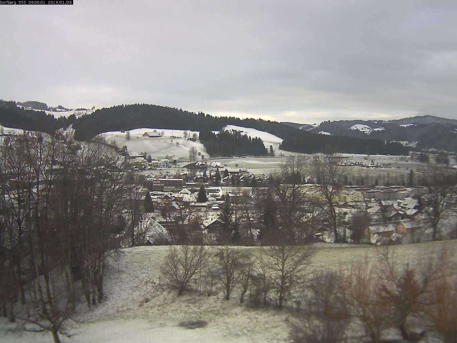 Webcam-Bild: Aussicht vom Dorfberg in Langnau 20190128-090601