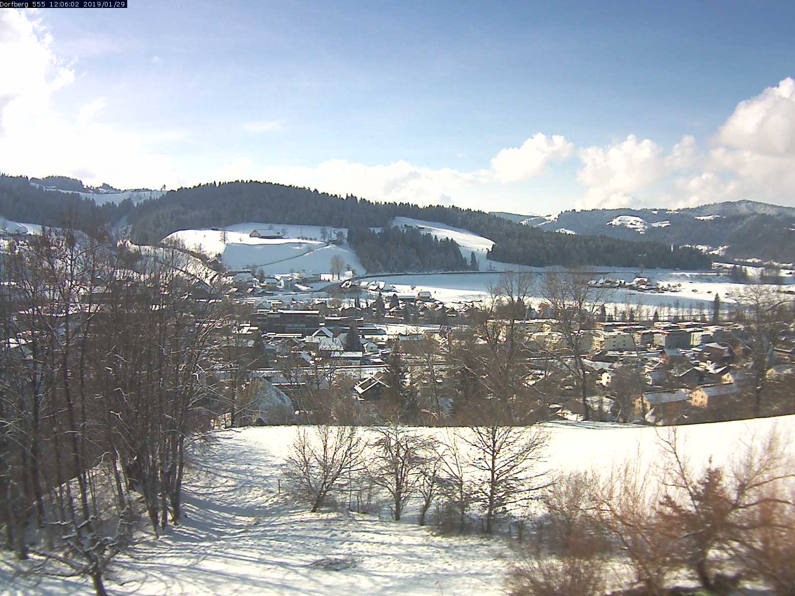 Webcam-Bild: Aussicht vom Dorfberg in Langnau 20190129-120601