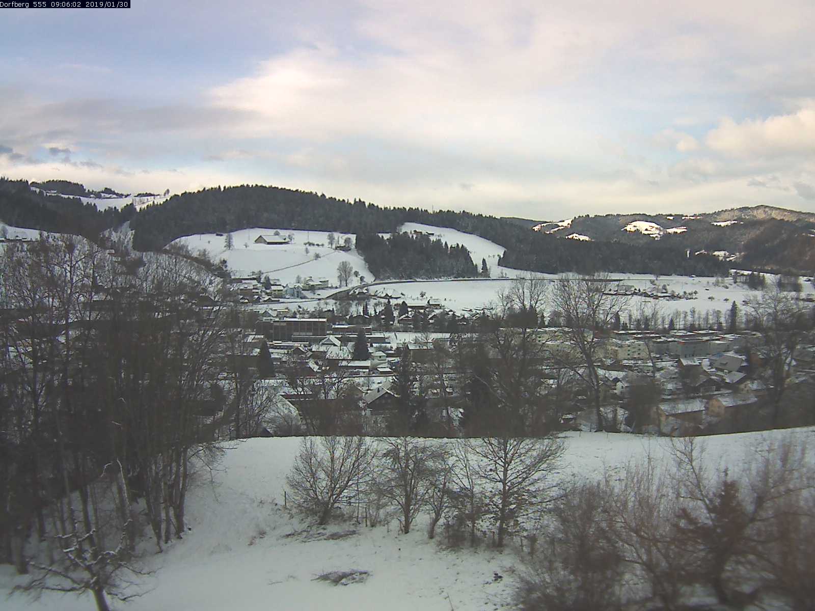 Webcam-Bild: Aussicht vom Dorfberg in Langnau 20190130-090601