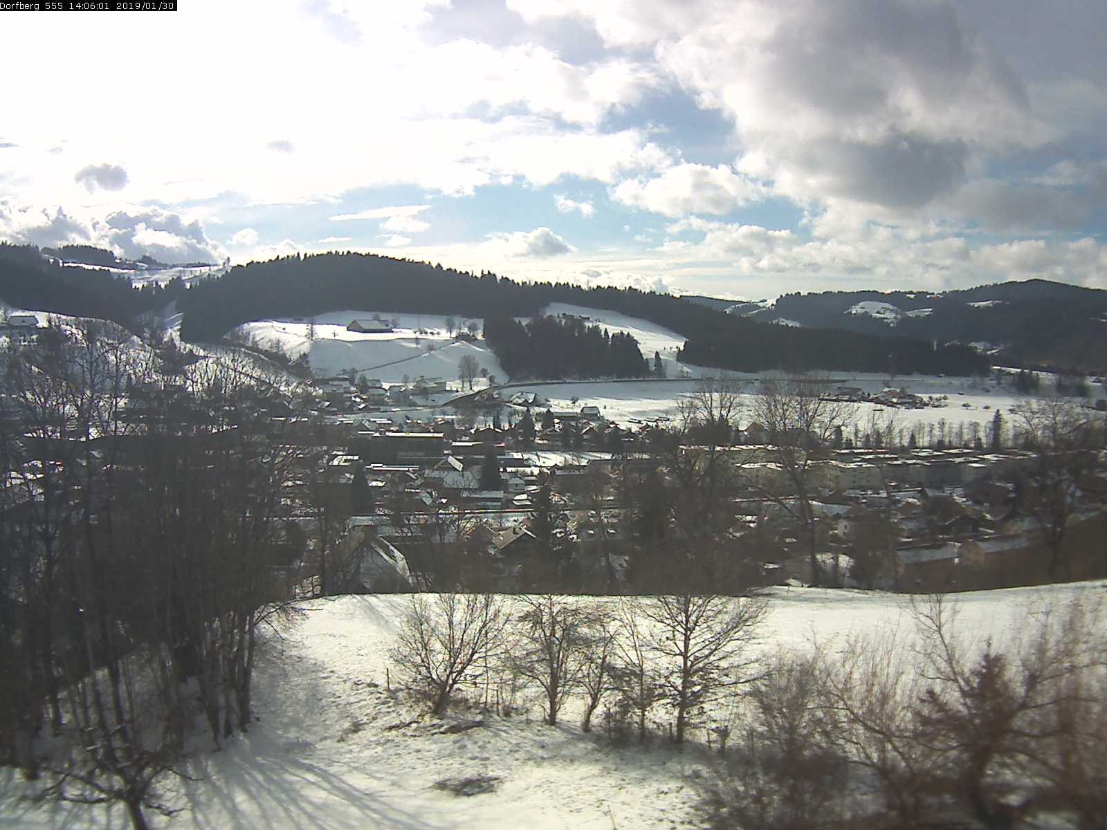 Webcam-Bild: Aussicht vom Dorfberg in Langnau 20190130-140601