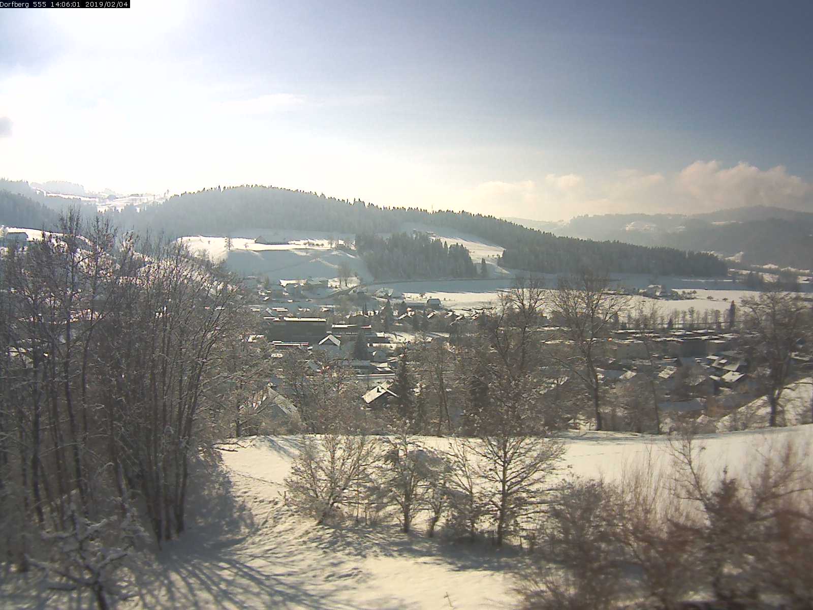 Webcam-Bild: Aussicht vom Dorfberg in Langnau 20190204-140601