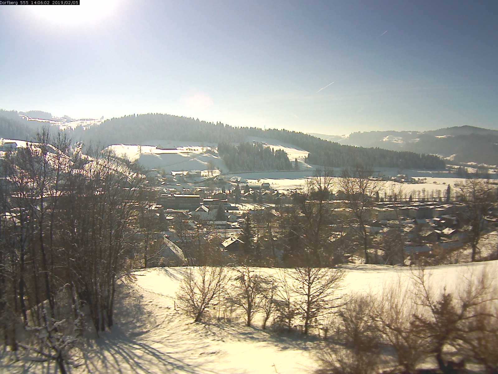 Webcam-Bild: Aussicht vom Dorfberg in Langnau 20190205-140601