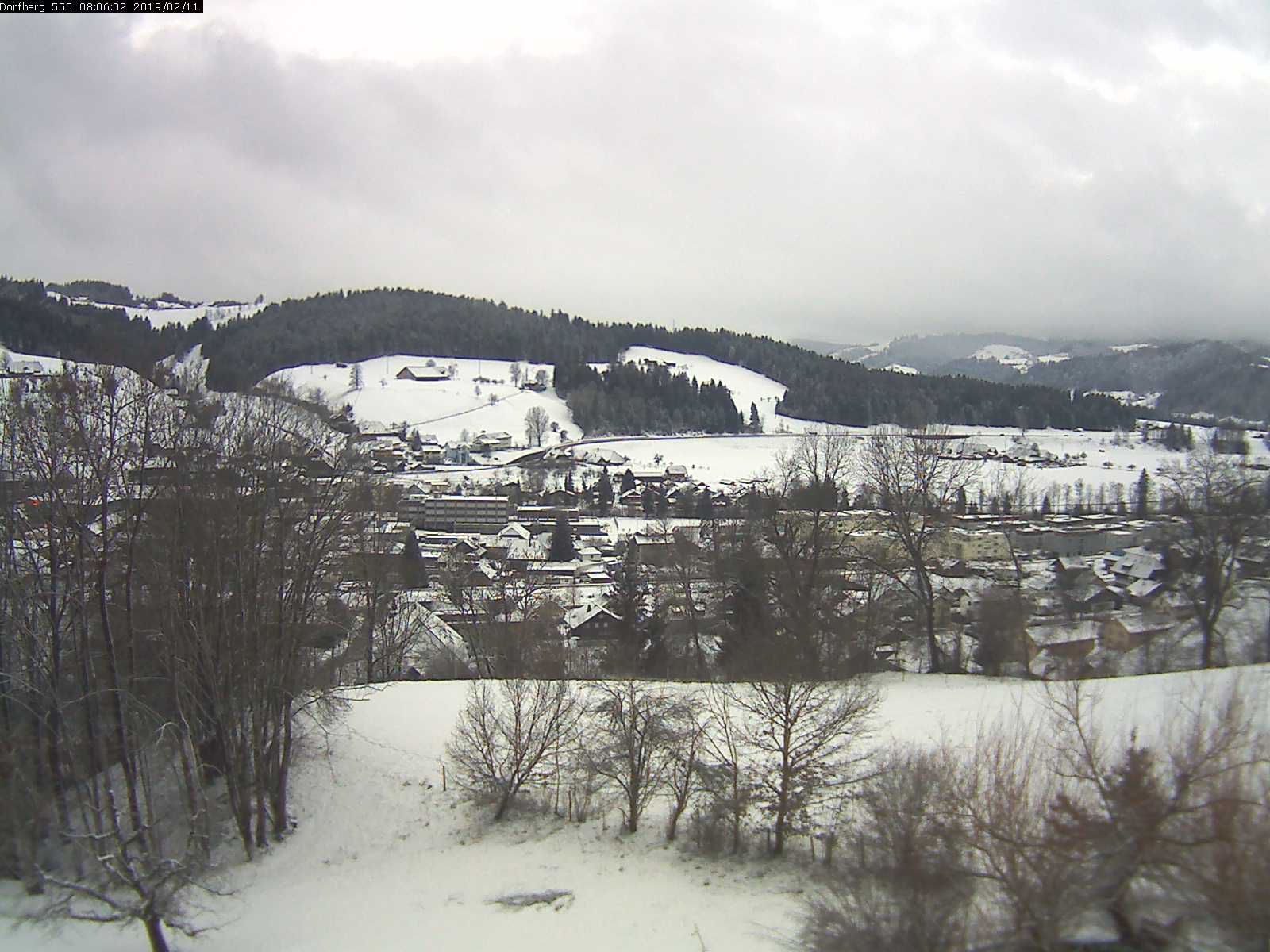 Webcam-Bild: Aussicht vom Dorfberg in Langnau 20190211-080601