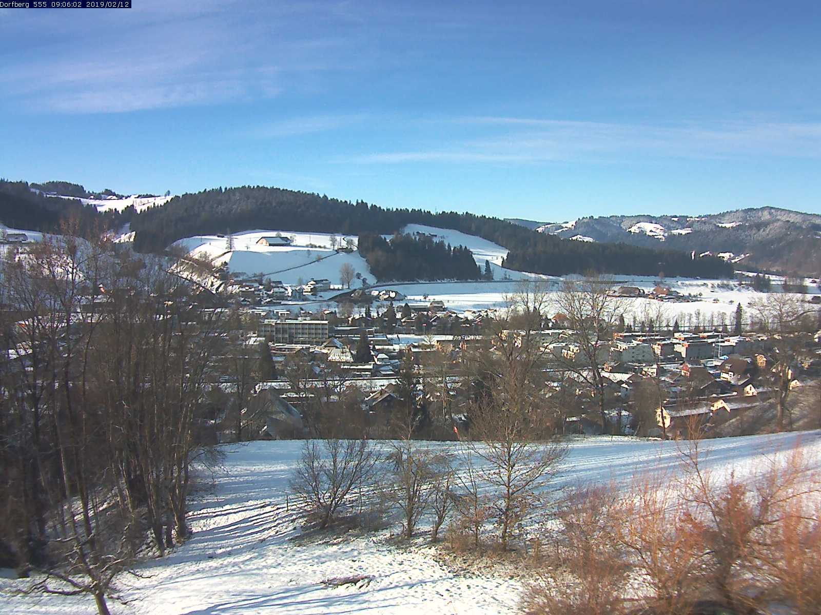 Webcam-Bild: Aussicht vom Dorfberg in Langnau 20190212-090601