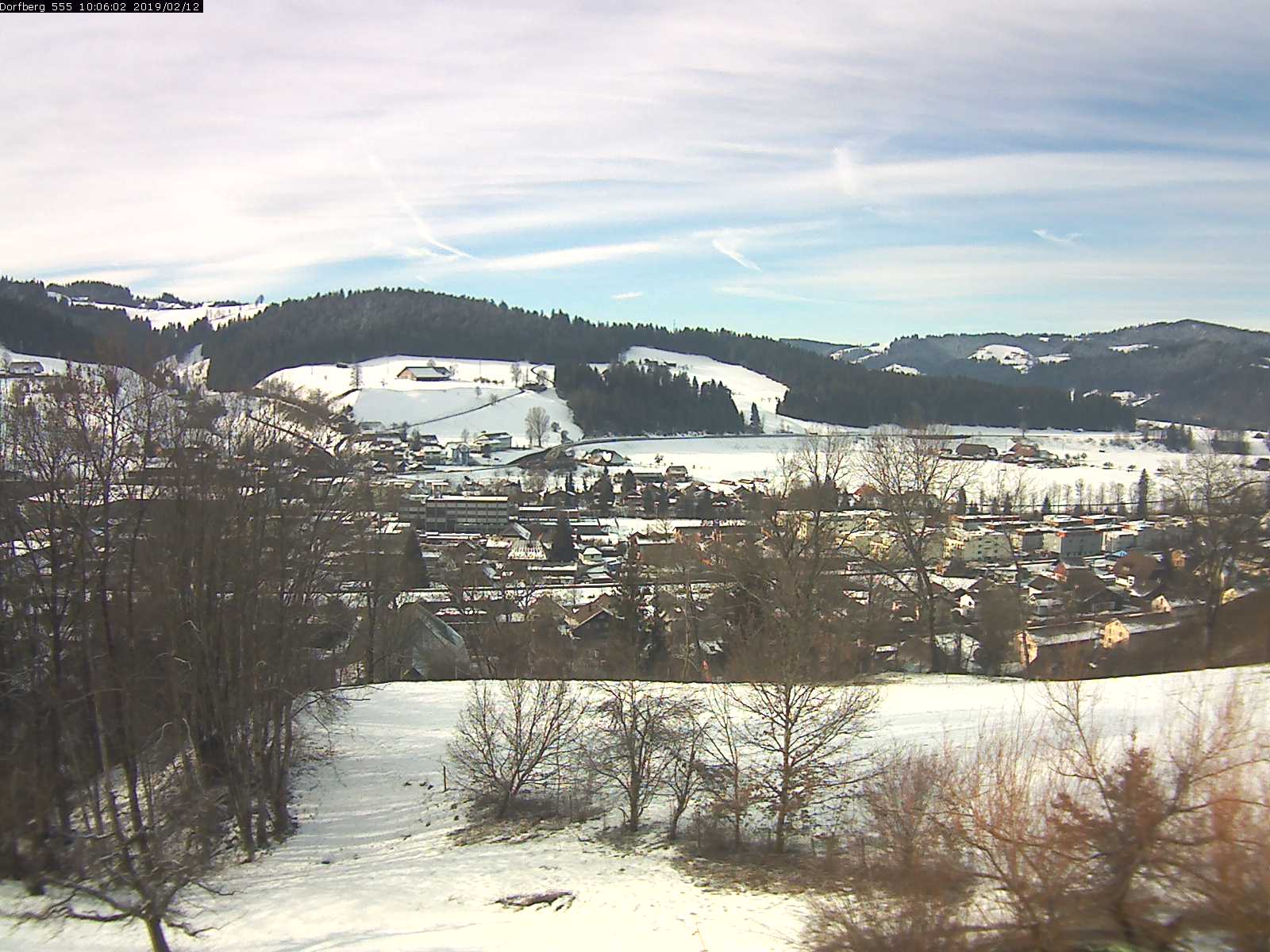 Webcam-Bild: Aussicht vom Dorfberg in Langnau 20190212-100601