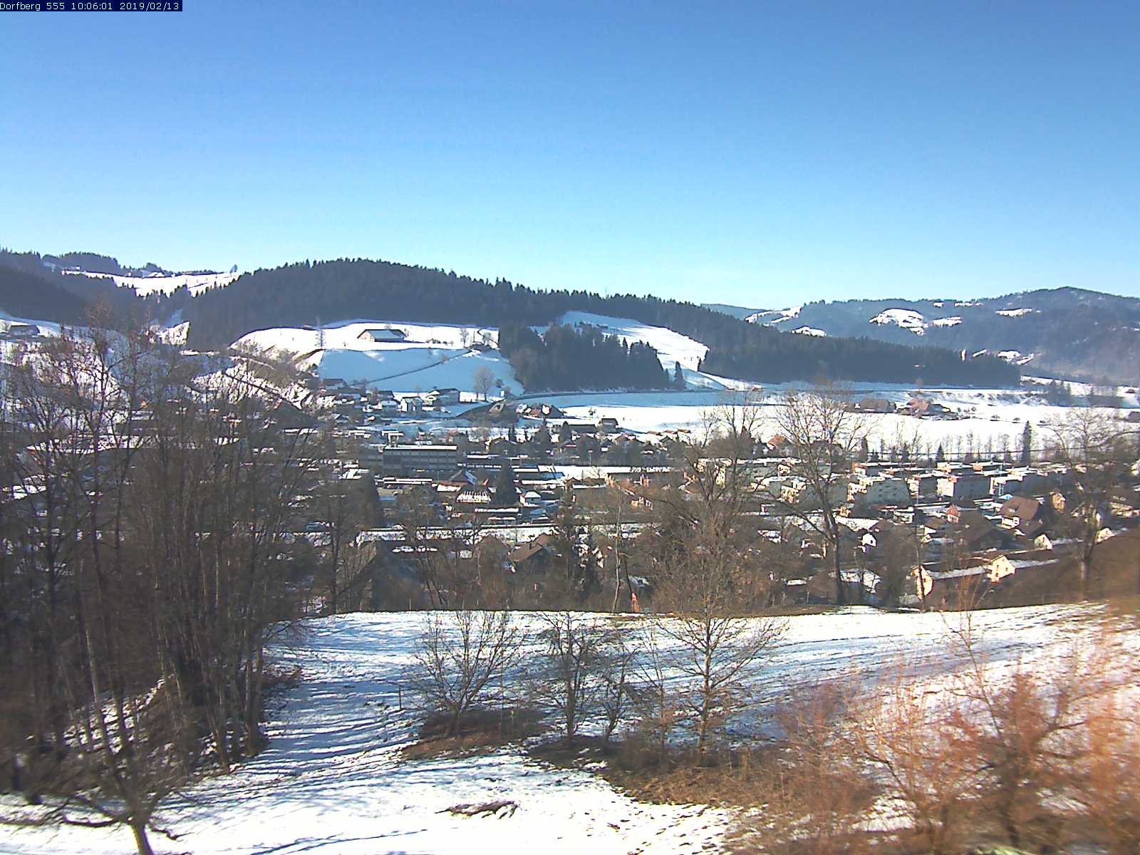 Webcam-Bild: Aussicht vom Dorfberg in Langnau 20190213-100601
