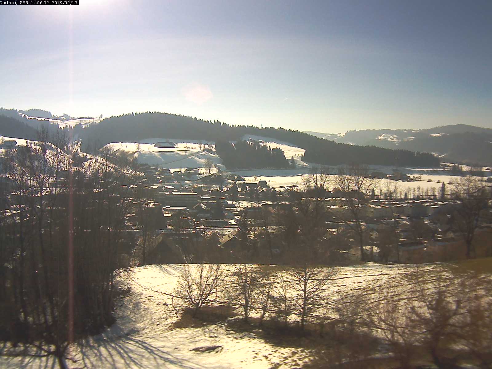 Webcam-Bild: Aussicht vom Dorfberg in Langnau 20190213-140601