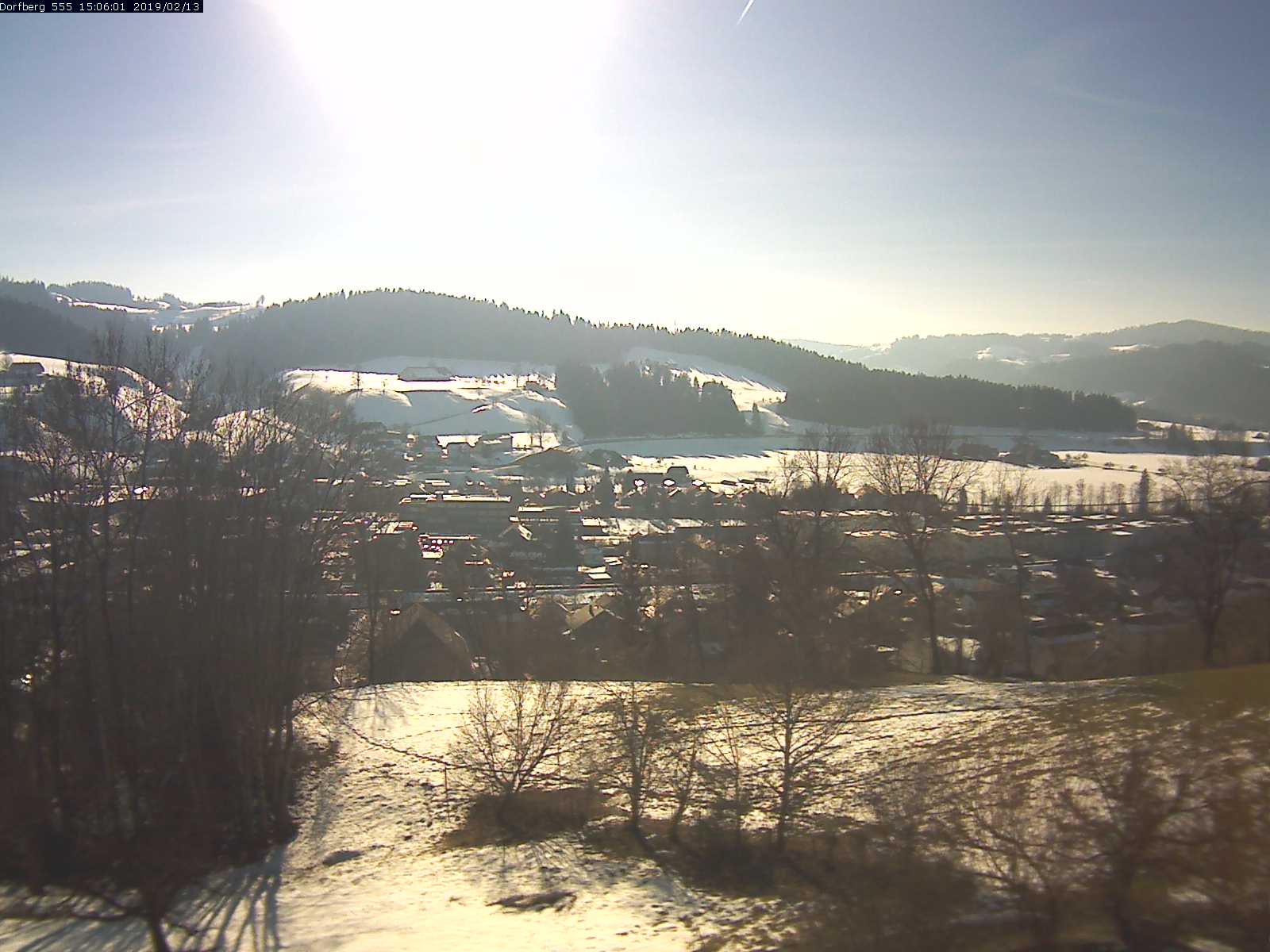 Webcam-Bild: Aussicht vom Dorfberg in Langnau 20190213-150601