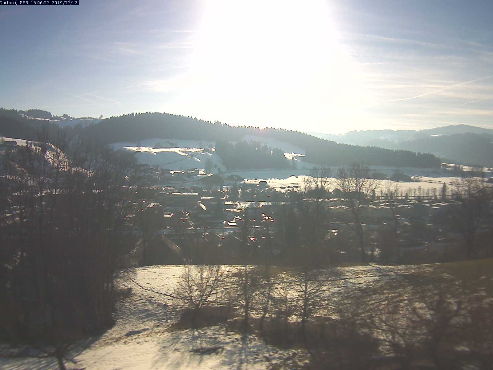 Webcam-Bild: Aussicht vom Dorfberg in Langnau 20190213-160601