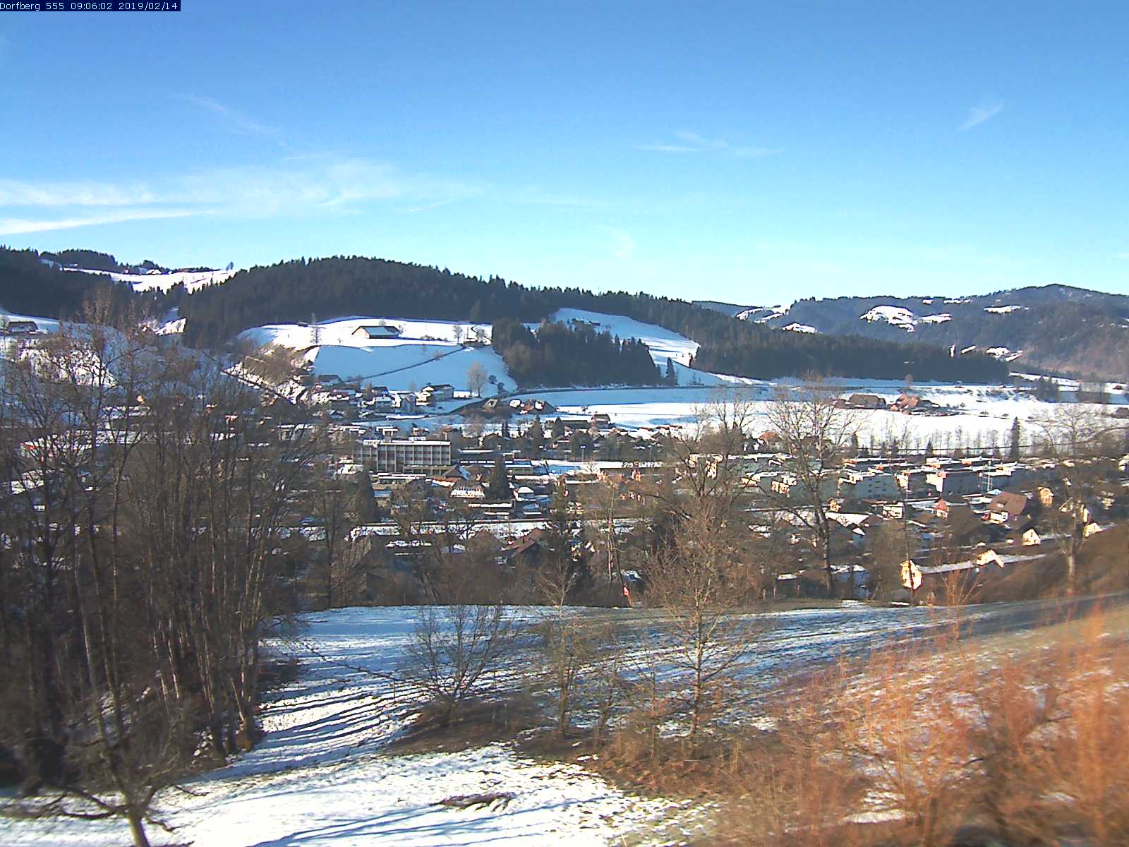 Webcam-Bild: Aussicht vom Dorfberg in Langnau 20190214-090601