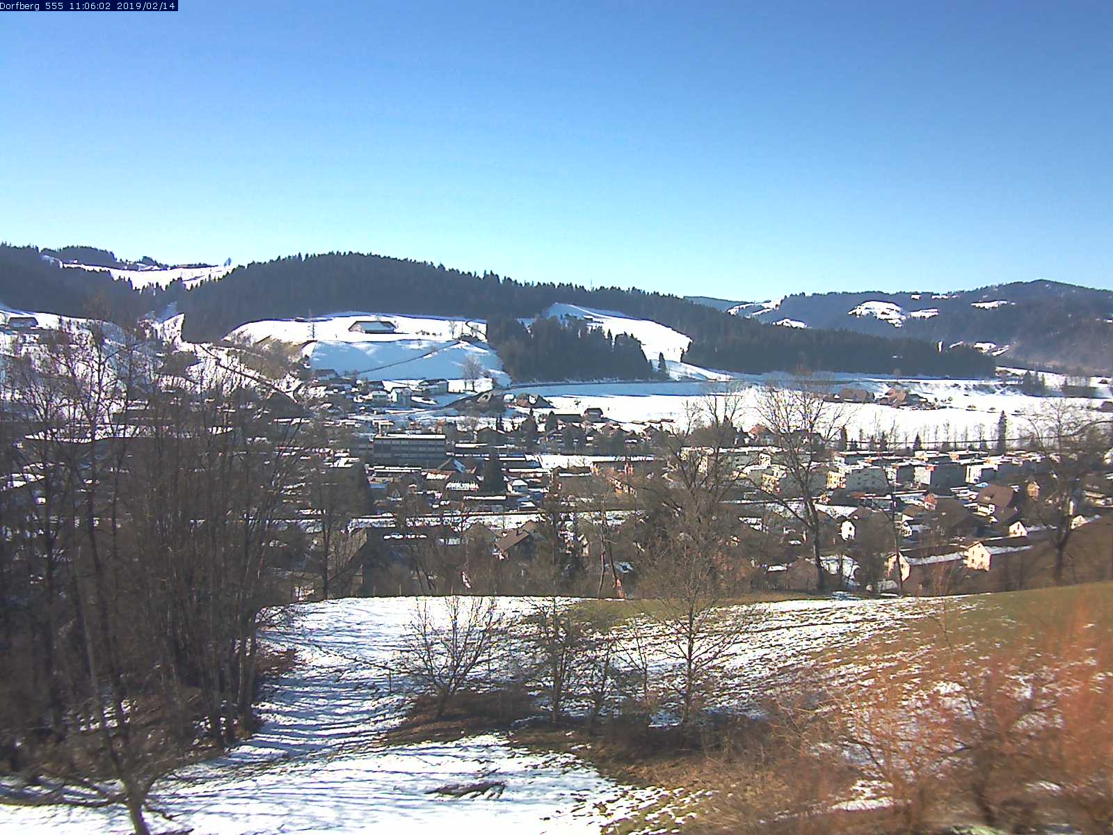 Webcam-Bild: Aussicht vom Dorfberg in Langnau 20190214-110601