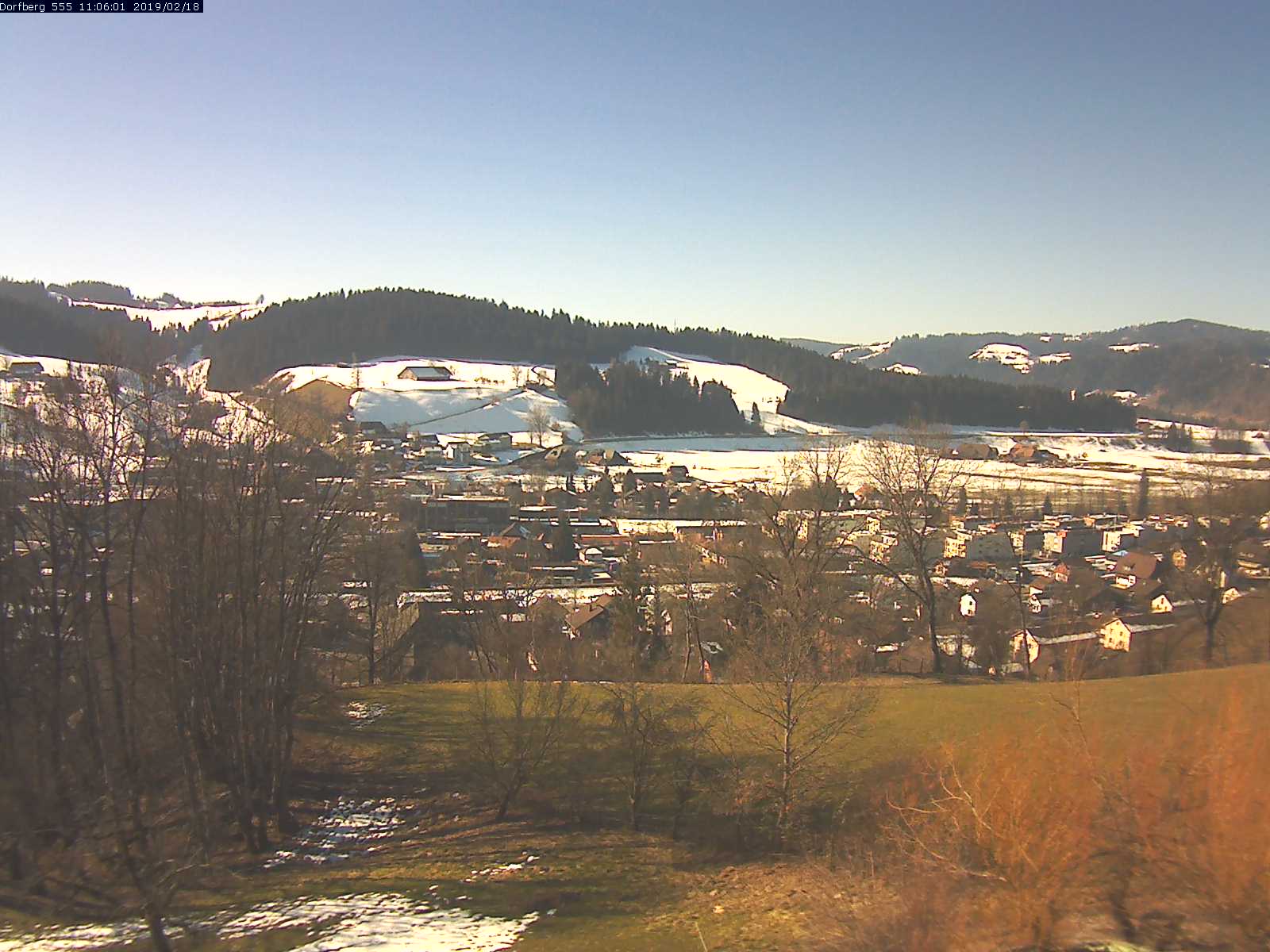 Webcam-Bild: Aussicht vom Dorfberg in Langnau 20190218-110601