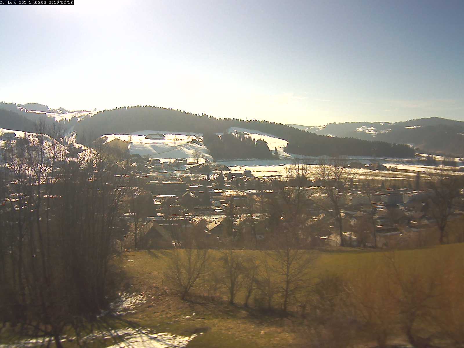 Webcam-Bild: Aussicht vom Dorfberg in Langnau 20190218-140601