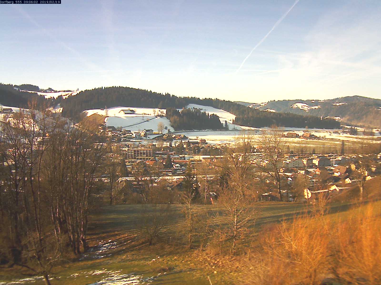 Webcam-Bild: Aussicht vom Dorfberg in Langnau 20190219-090601