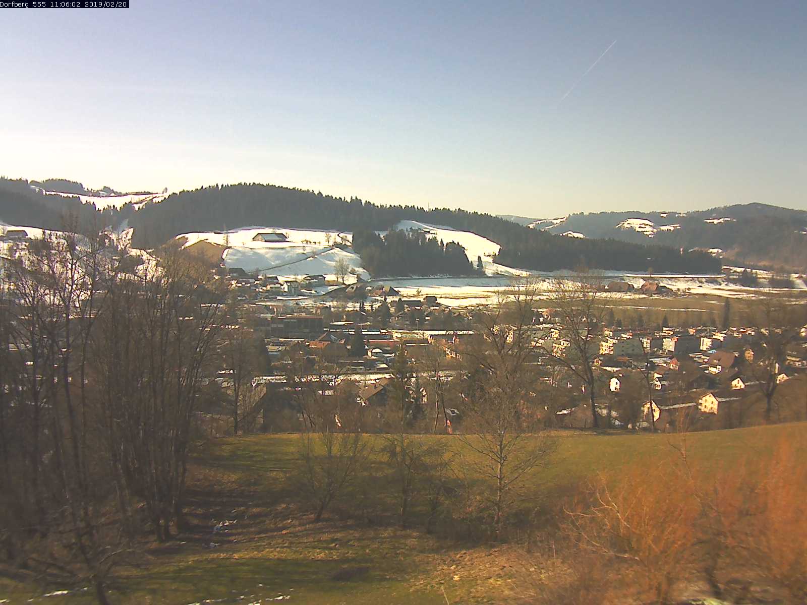 Webcam-Bild: Aussicht vom Dorfberg in Langnau 20190220-110601