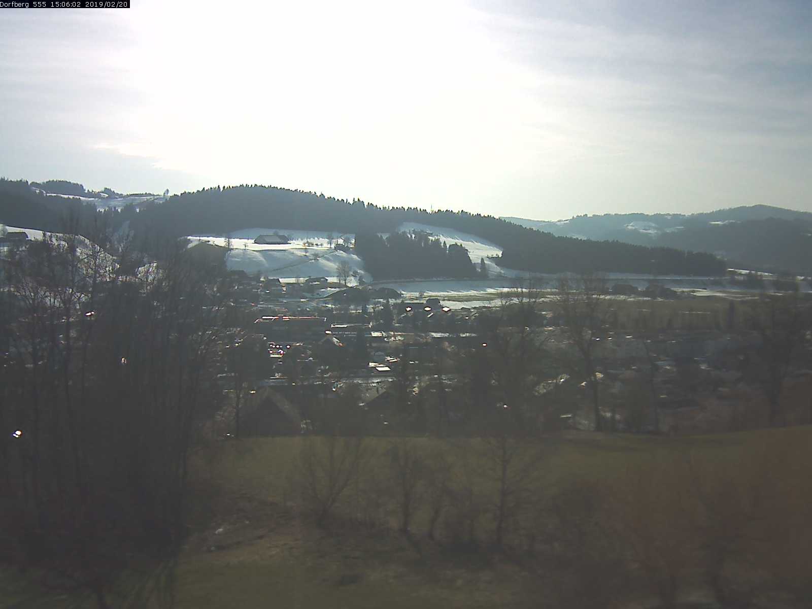 Webcam-Bild: Aussicht vom Dorfberg in Langnau 20190220-150601