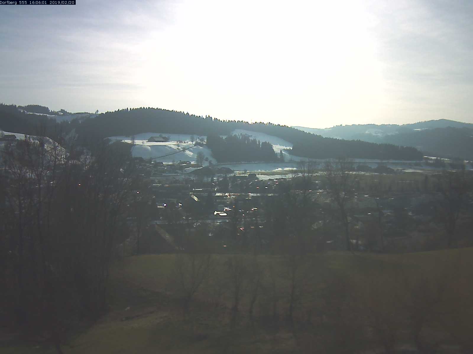 Webcam-Bild: Aussicht vom Dorfberg in Langnau 20190220-160601