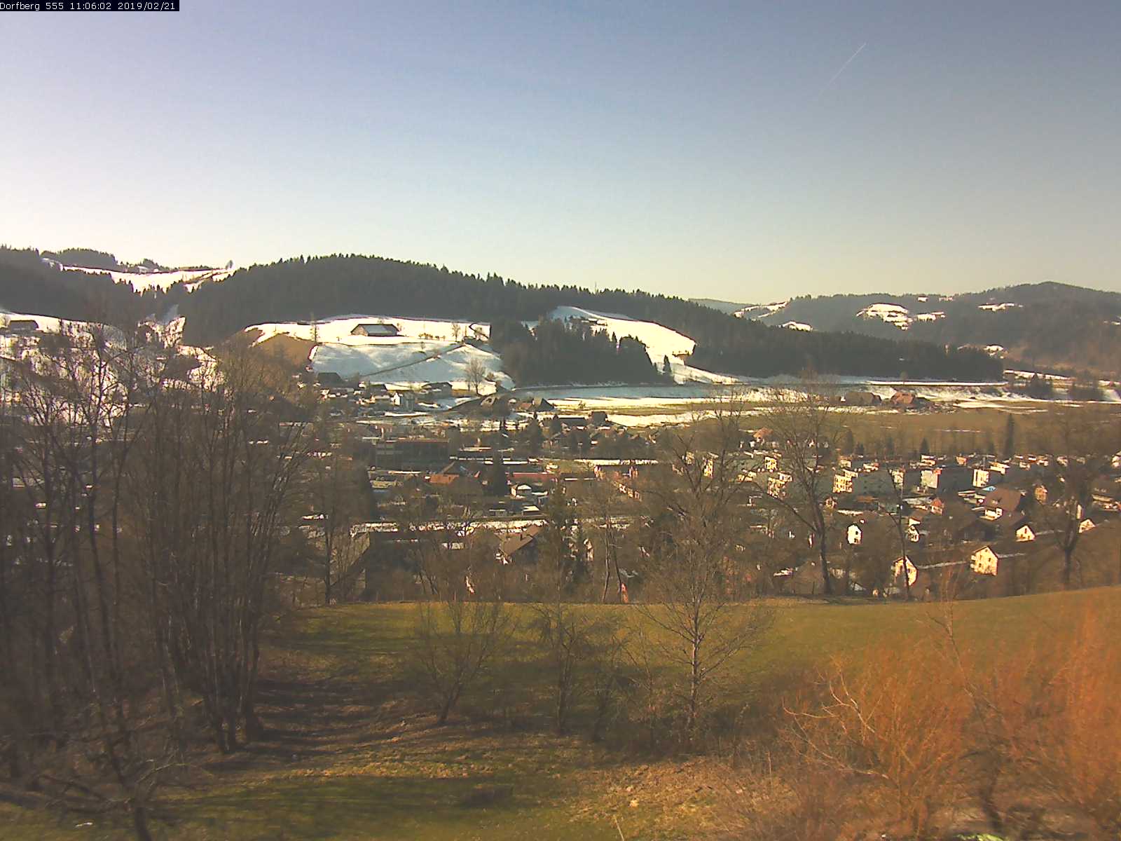 Webcam-Bild: Aussicht vom Dorfberg in Langnau 20190221-110601