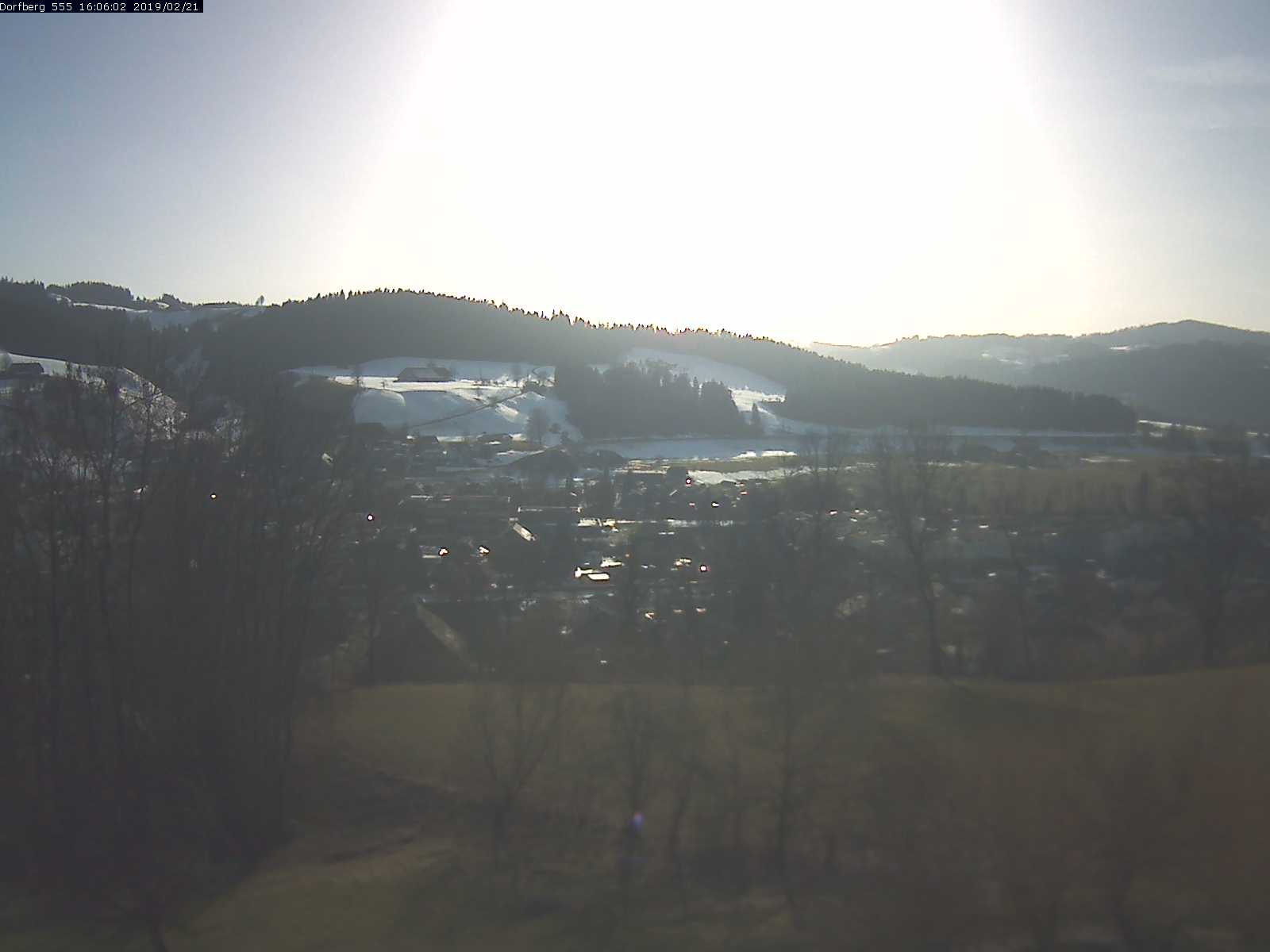 Webcam-Bild: Aussicht vom Dorfberg in Langnau 20190221-160601