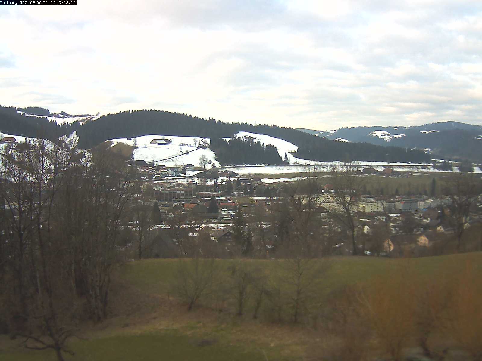 Webcam-Bild: Aussicht vom Dorfberg in Langnau 20190222-080601