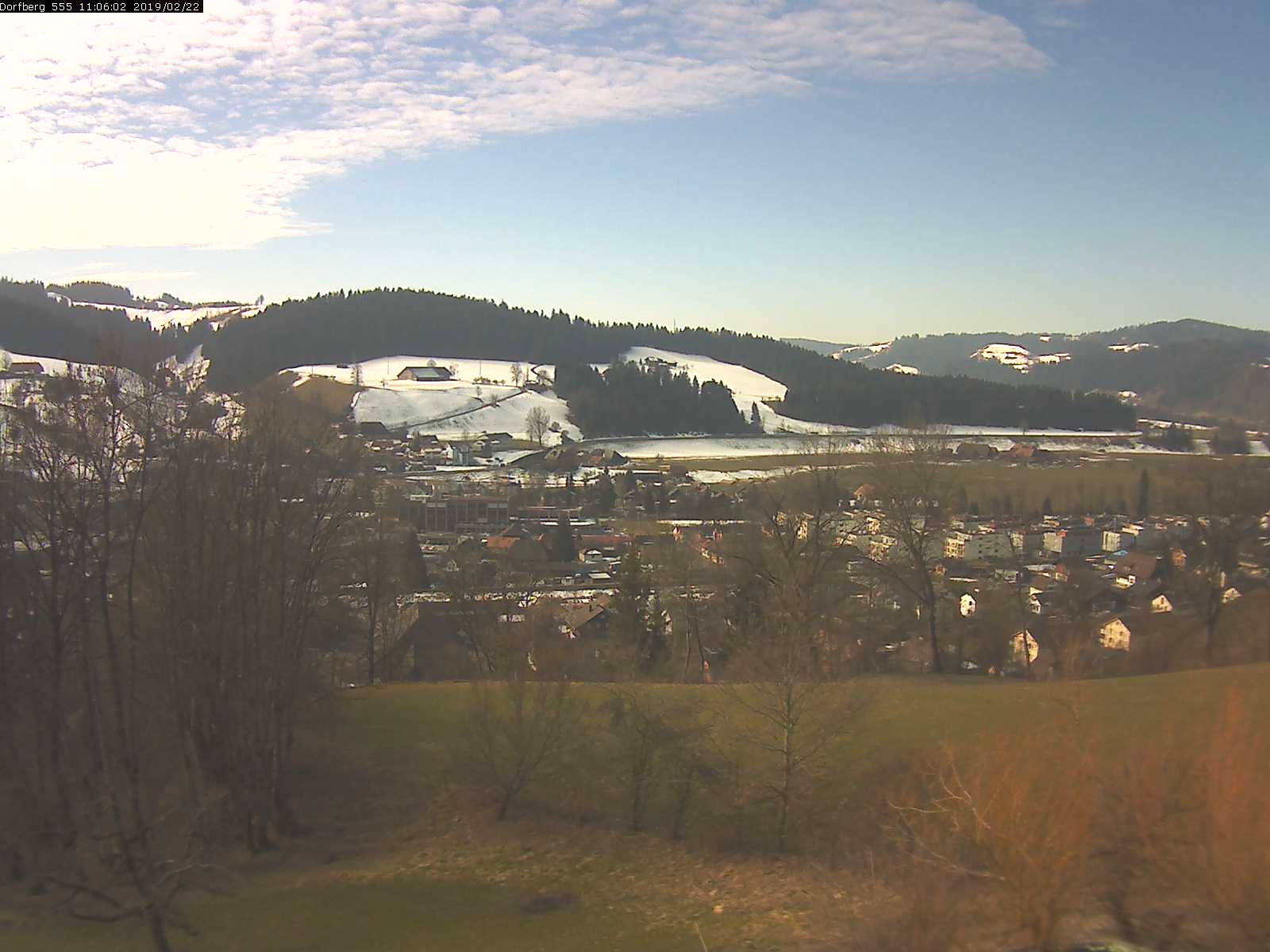 Webcam-Bild: Aussicht vom Dorfberg in Langnau 20190222-110601