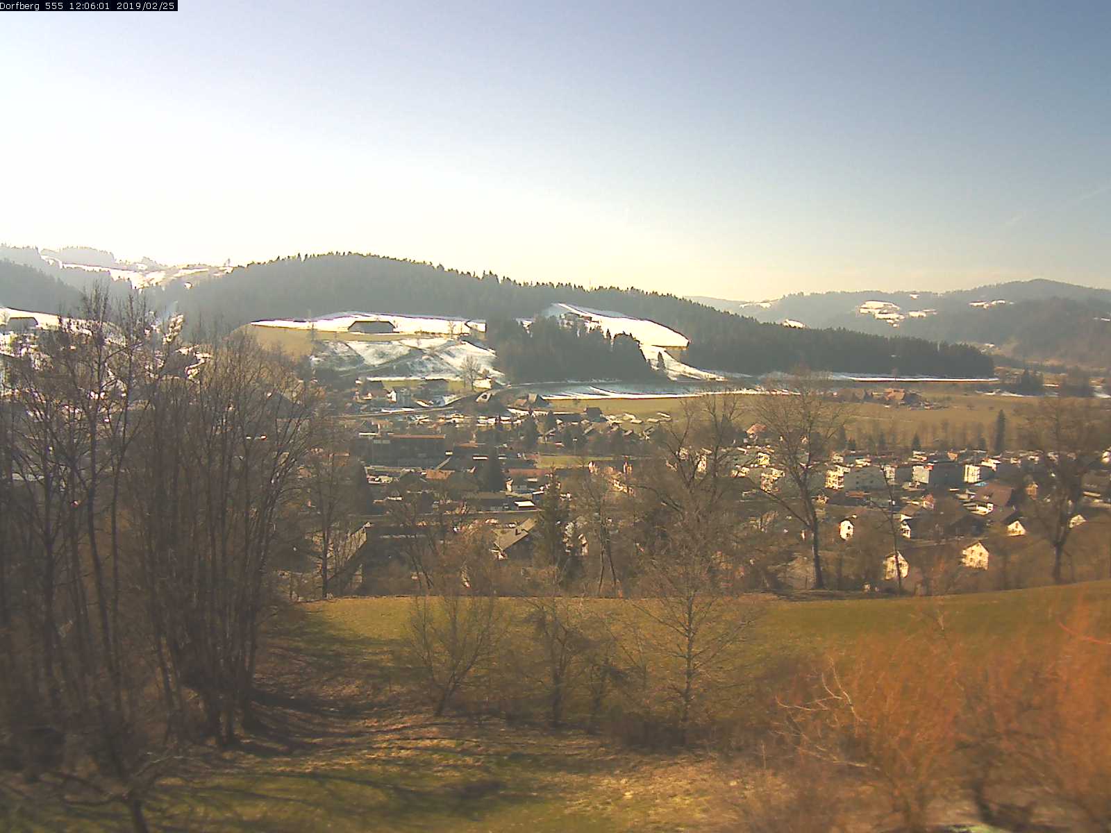 Webcam-Bild: Aussicht vom Dorfberg in Langnau 20190225-120601
