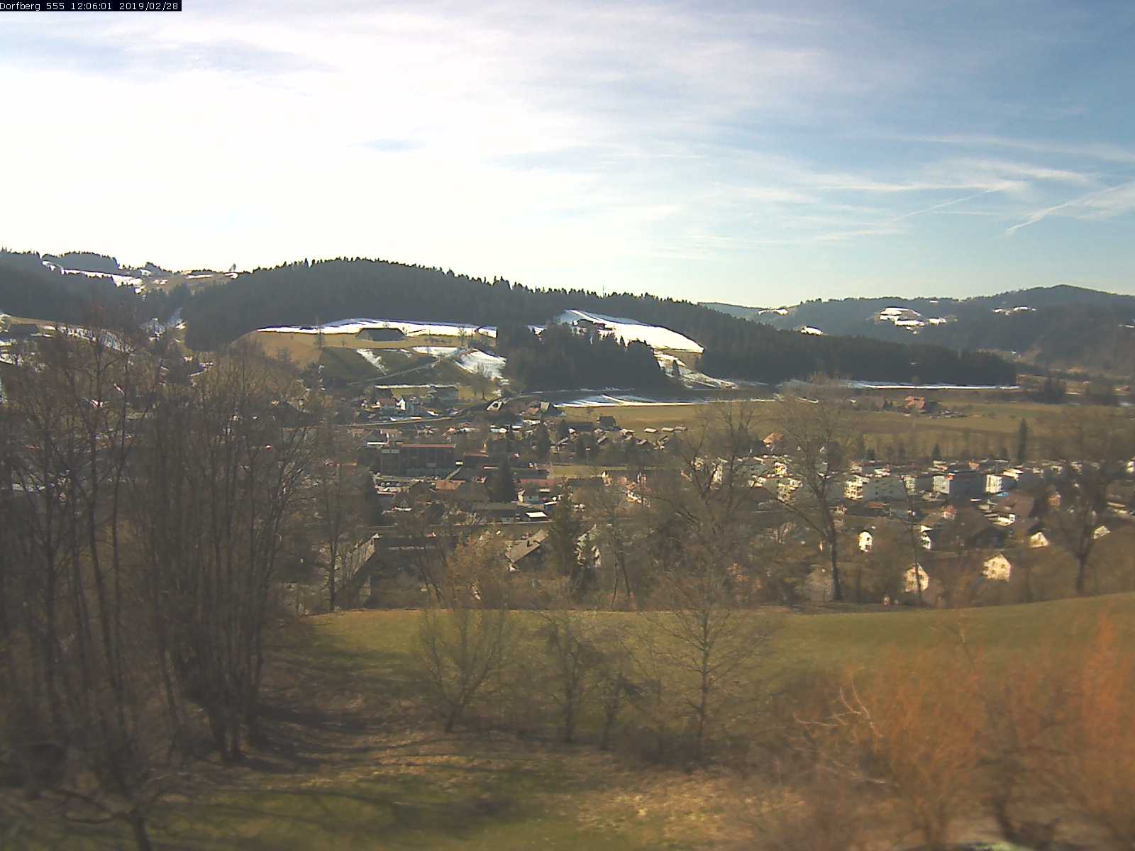 Webcam-Bild: Aussicht vom Dorfberg in Langnau 20190228-120601