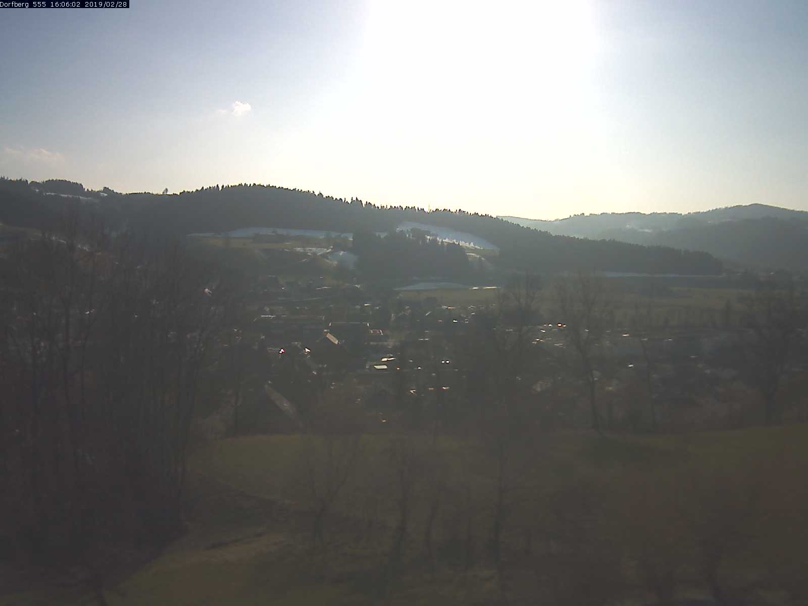 Webcam-Bild: Aussicht vom Dorfberg in Langnau 20190228-160601
