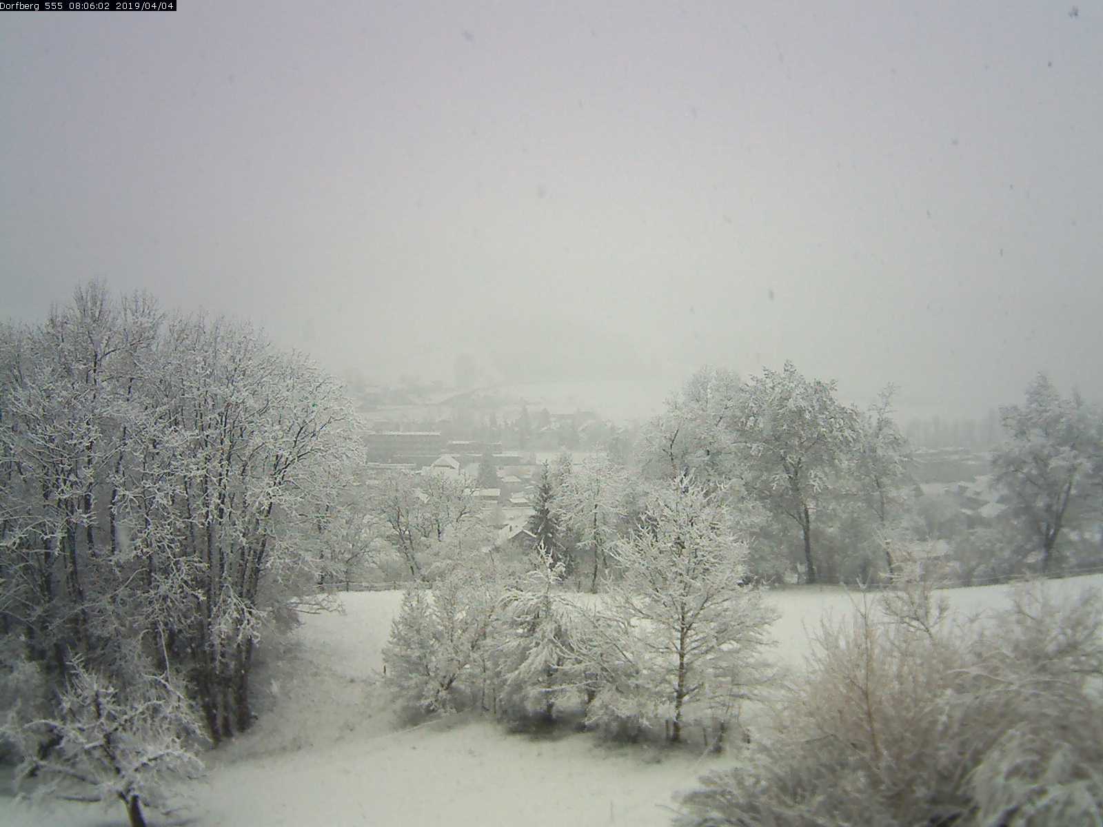 Webcam-Bild: Aussicht vom Dorfberg in Langnau 20190404-080602
