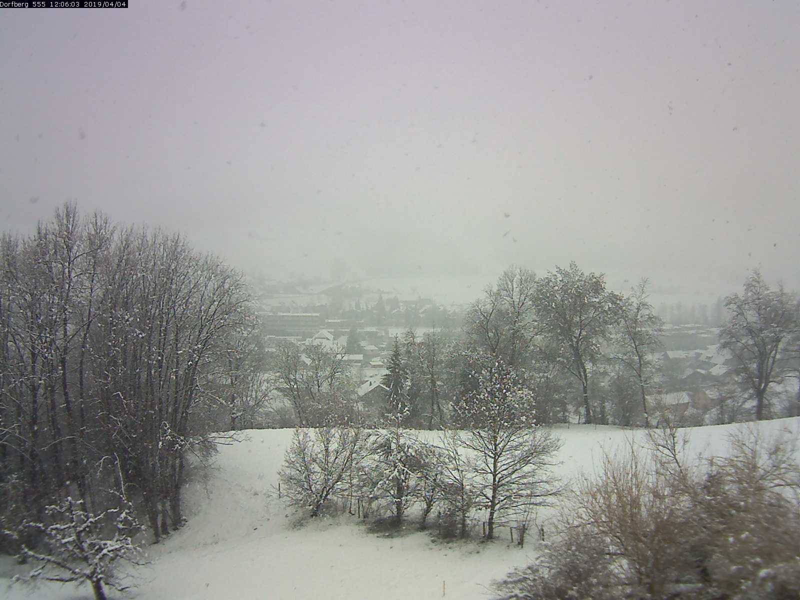 Webcam-Bild: Aussicht vom Dorfberg in Langnau 20190404-120601