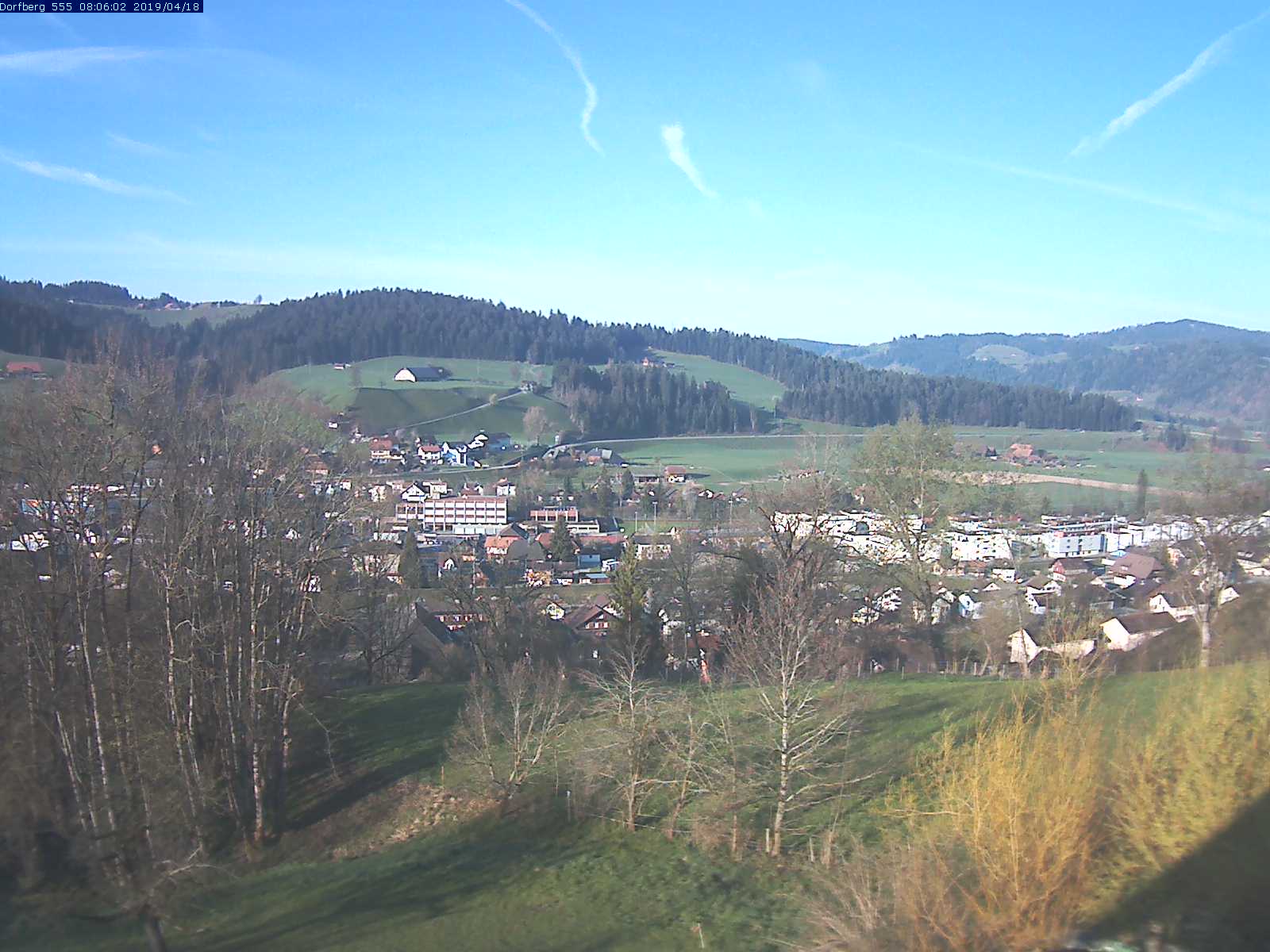 Webcam-Bild: Aussicht vom Dorfberg in Langnau 20190418-080601