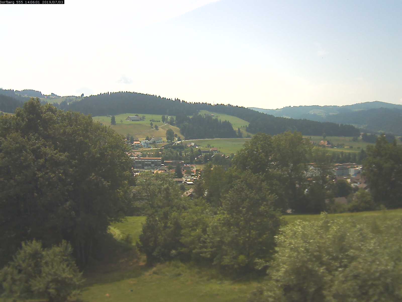 Webcam-Bild: Aussicht vom Dorfberg in Langnau 20190703-140601