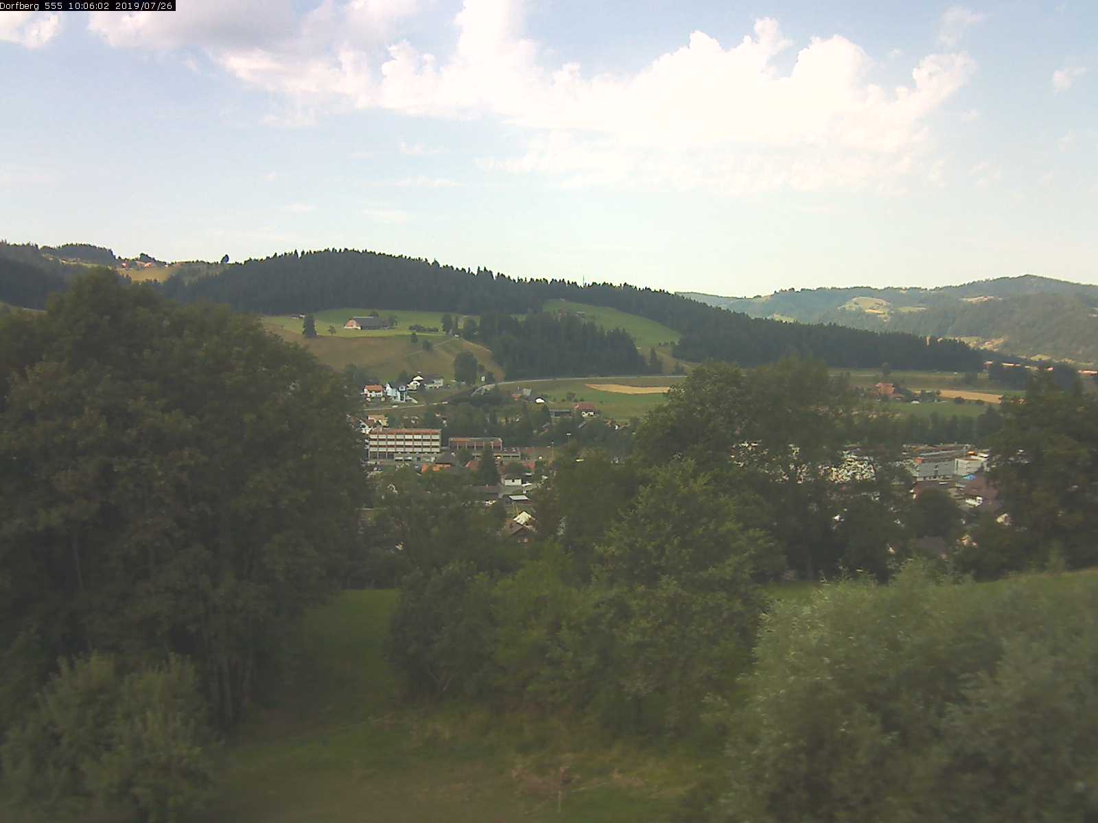 Webcam-Bild: Aussicht vom Dorfberg in Langnau 20190726-100601