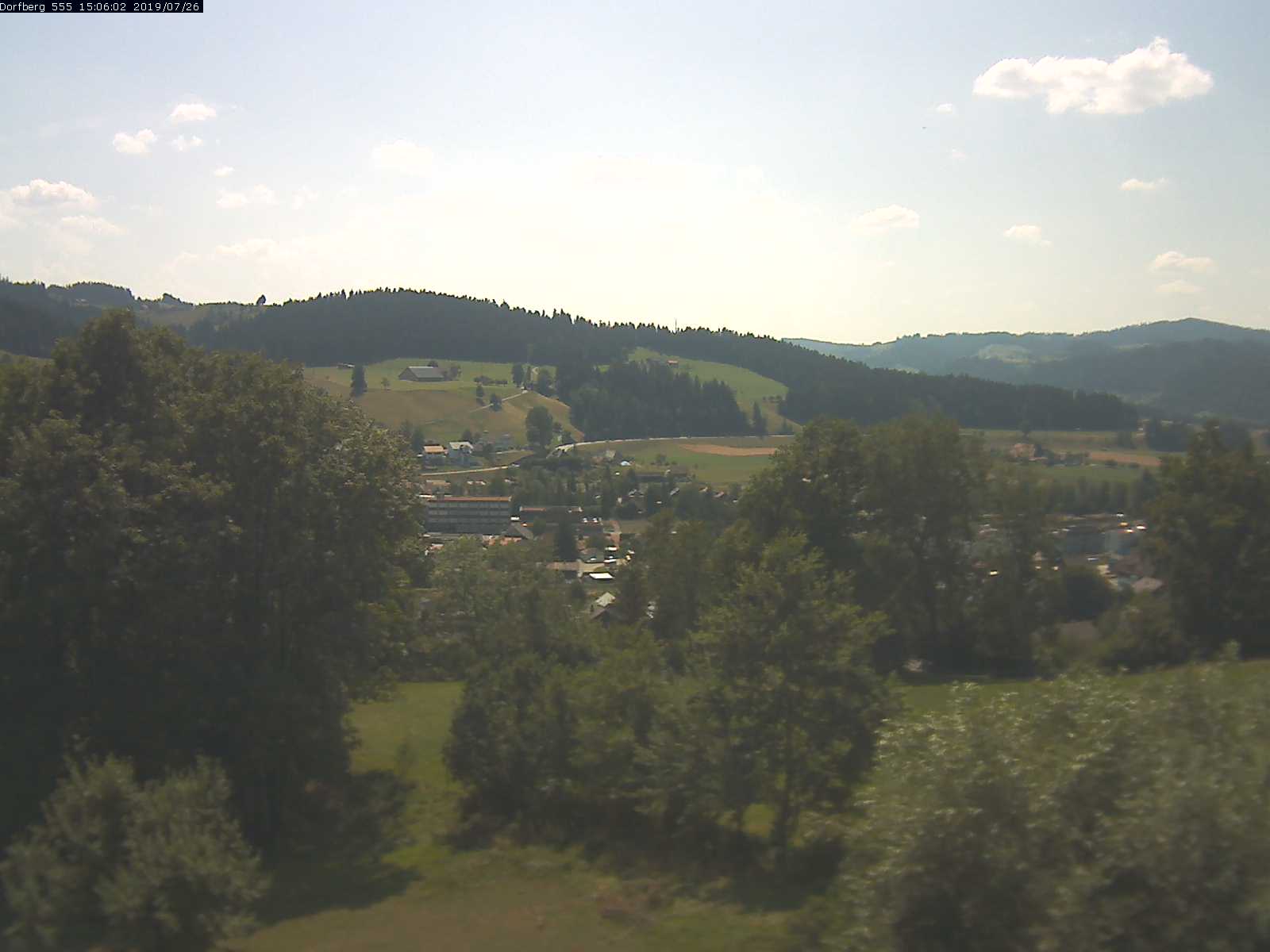 Webcam-Bild: Aussicht vom Dorfberg in Langnau 20190726-150601