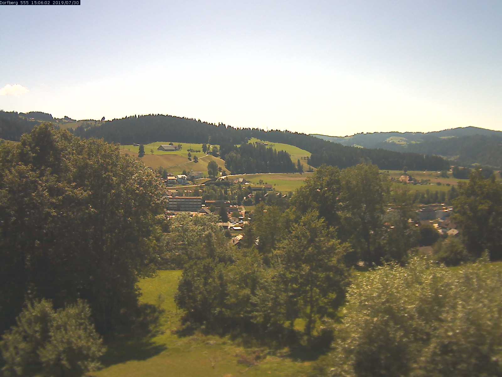 Webcam-Bild: Aussicht vom Dorfberg in Langnau 20190730-150601