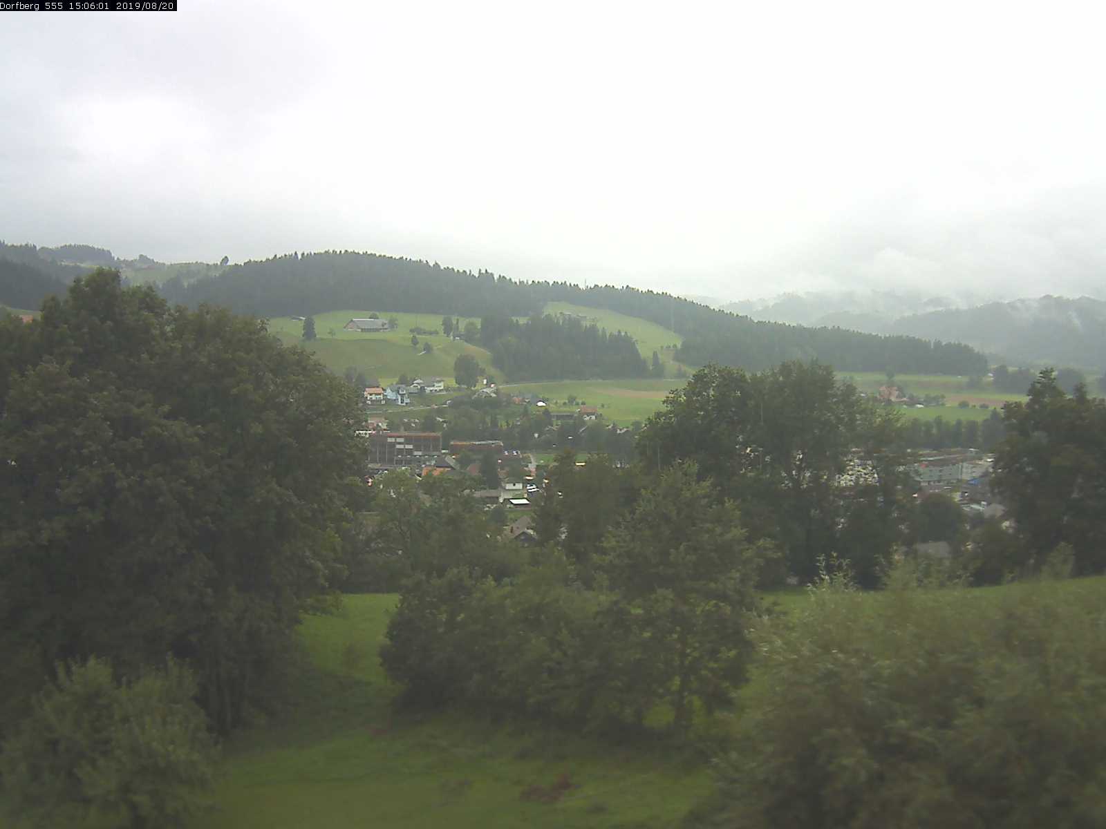 Webcam-Bild: Aussicht vom Dorfberg in Langnau 20190820-150601