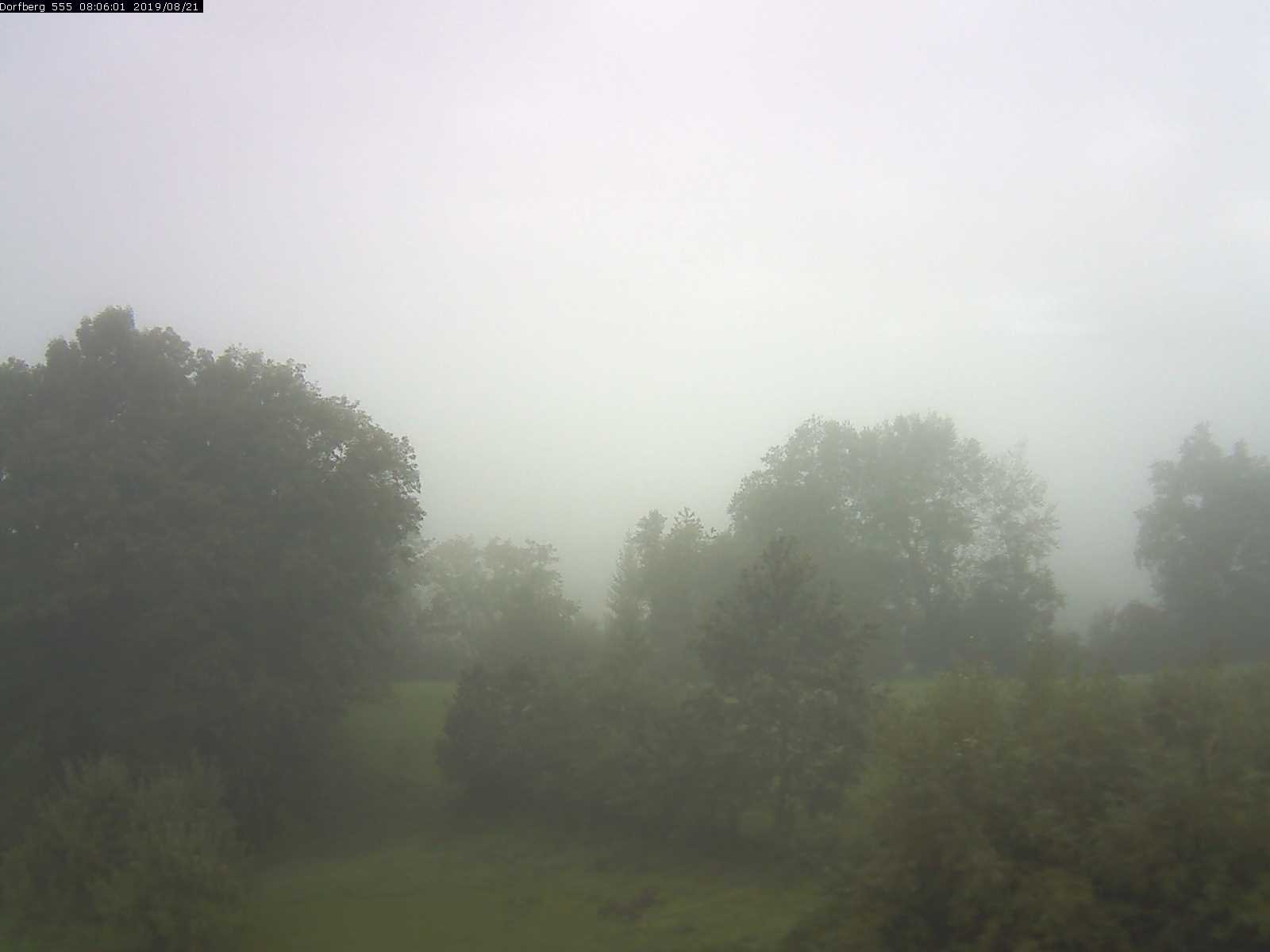 Webcam-Bild: Aussicht vom Dorfberg in Langnau 20190821-080601