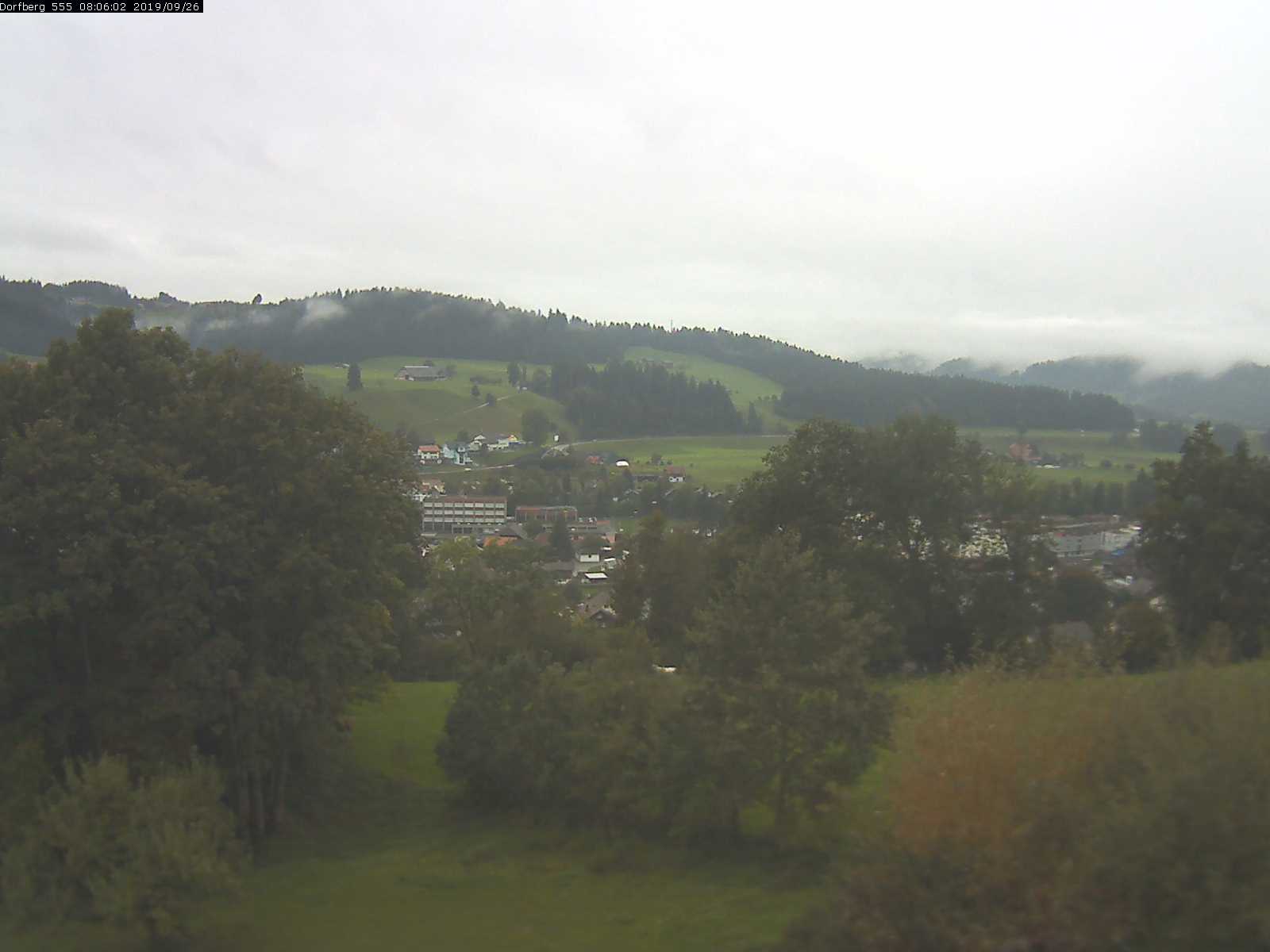 Webcam-Bild: Aussicht vom Dorfberg in Langnau 20190926-080601