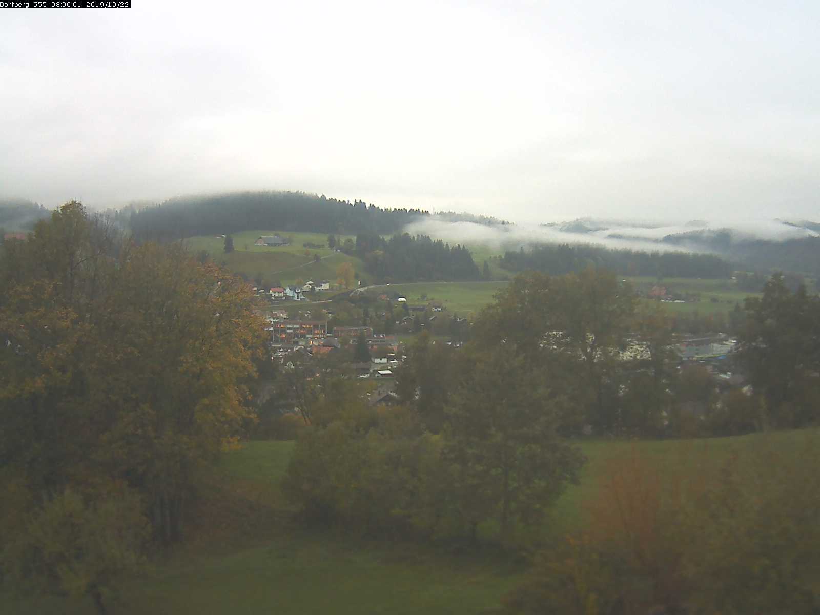 Webcam-Bild: Aussicht vom Dorfberg in Langnau 20191022-080601