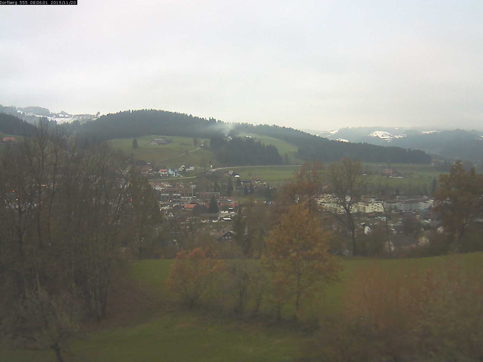 Webcam-Bild: Aussicht vom Dorfberg in Langnau 20191120-080601