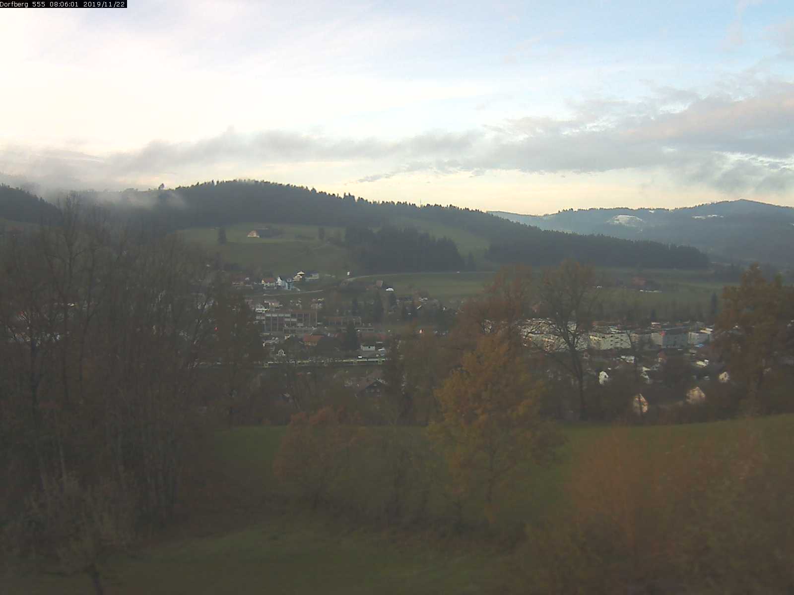 Webcam-Bild: Aussicht vom Dorfberg in Langnau 20191122-080601