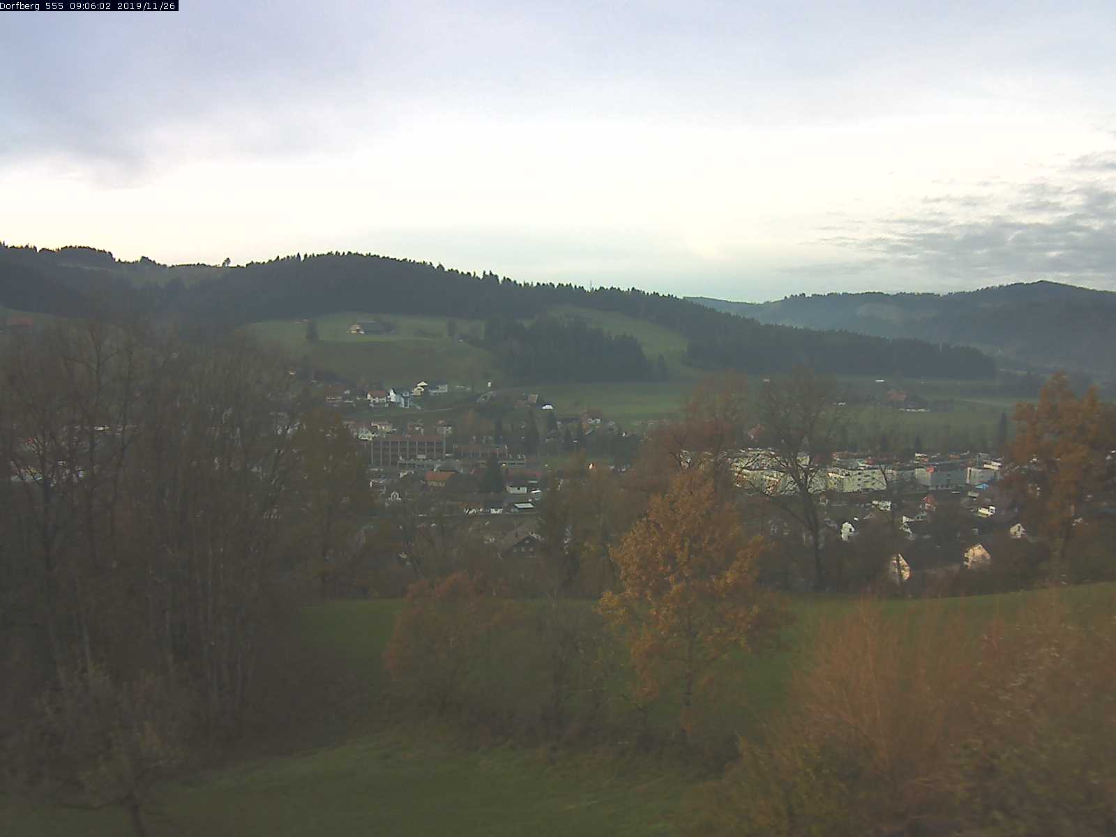 Webcam-Bild: Aussicht vom Dorfberg in Langnau 20191126-090601