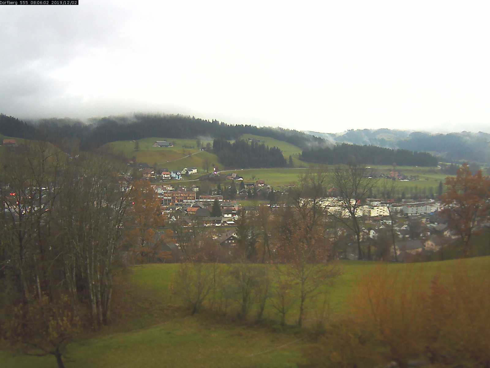 Webcam-Bild: Aussicht vom Dorfberg in Langnau 20191202-080601
